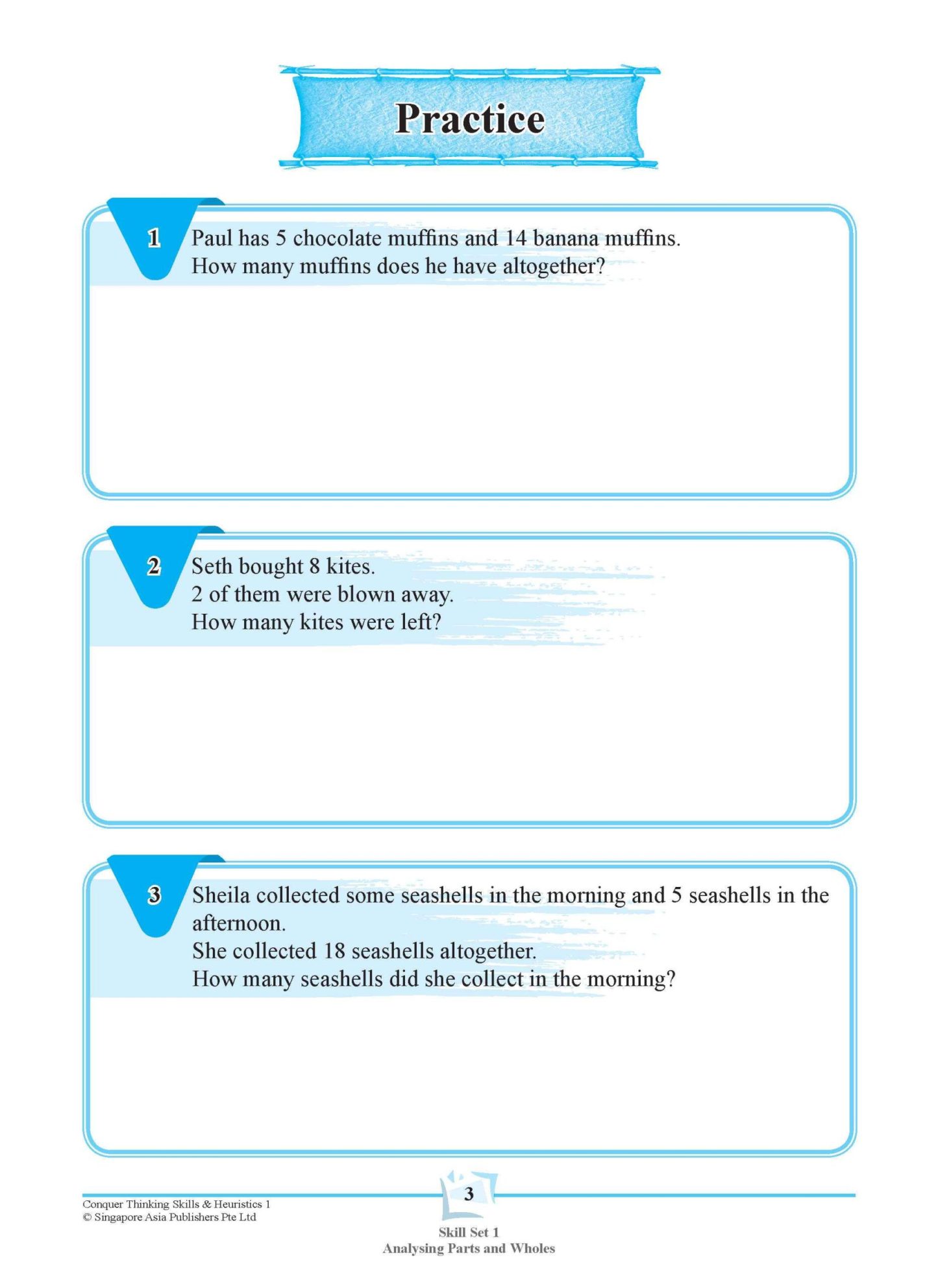 Conquer Thinking Skills & Heuristics Workbook 1