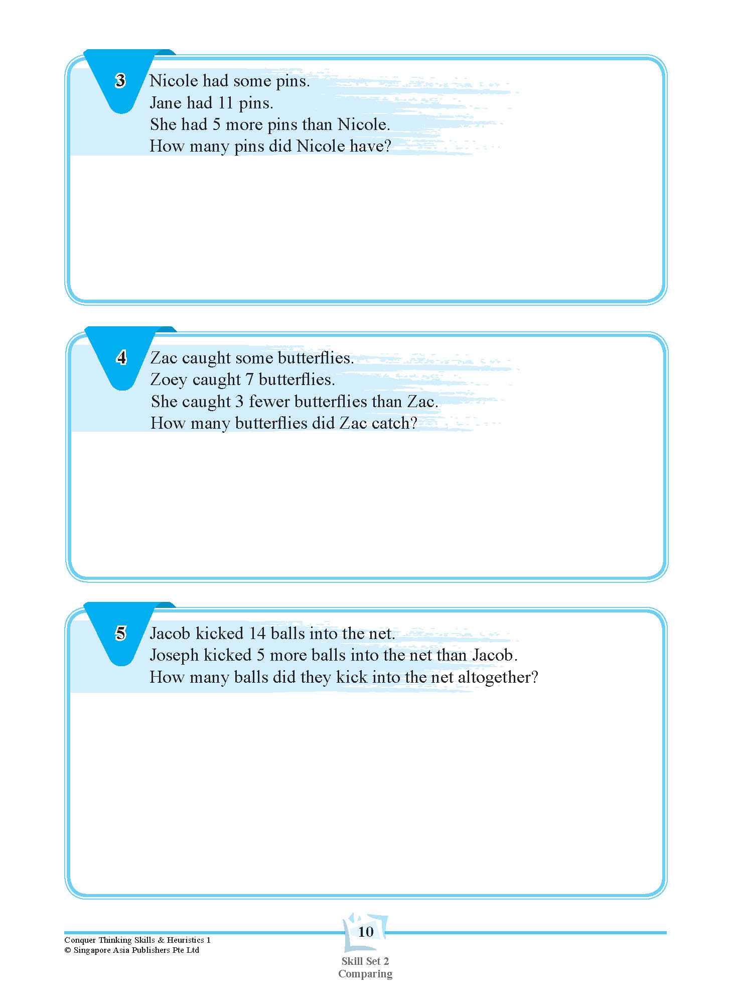 Conquer Thinking Skills & Heuristics Workbook 1