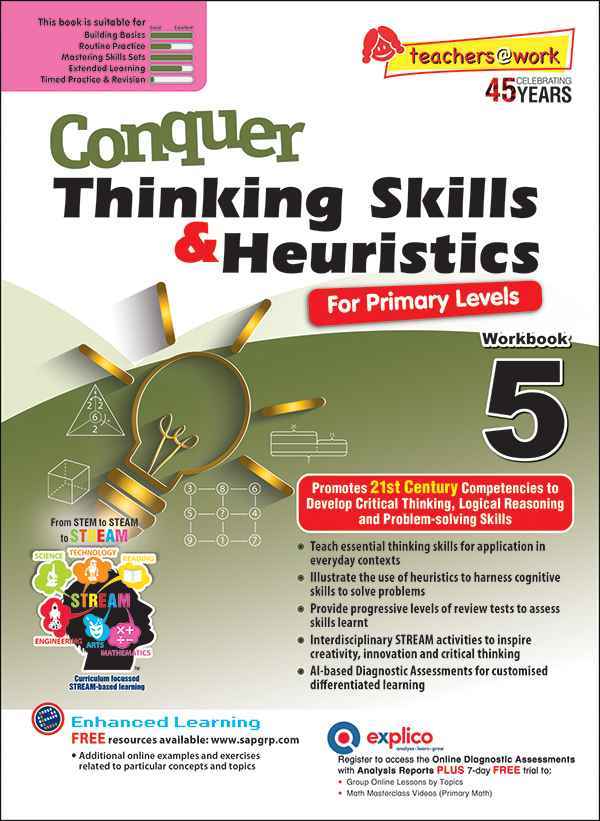 Conquer Thinking Skills & Heuristics Workbook 5