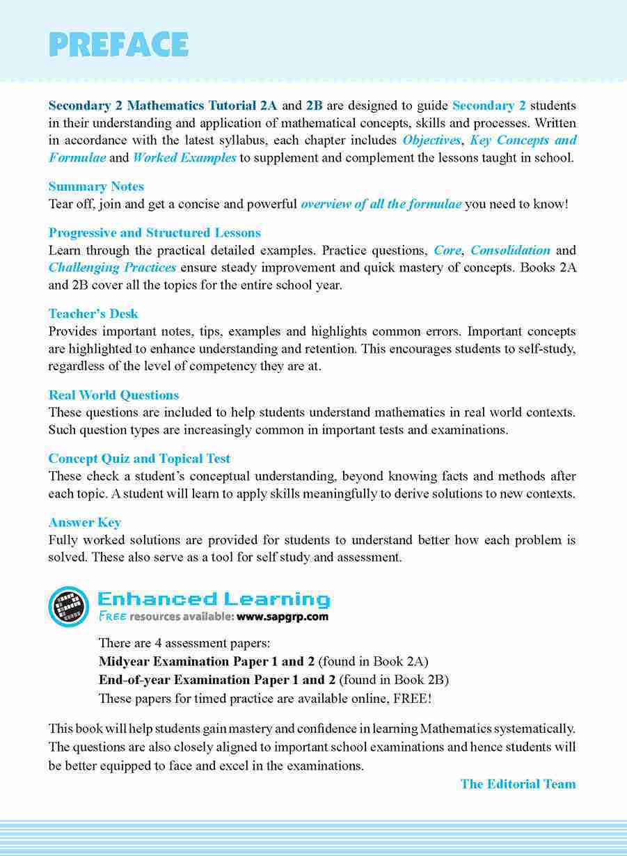Secondary 2 Mathematics Tutorial 2B [G3]