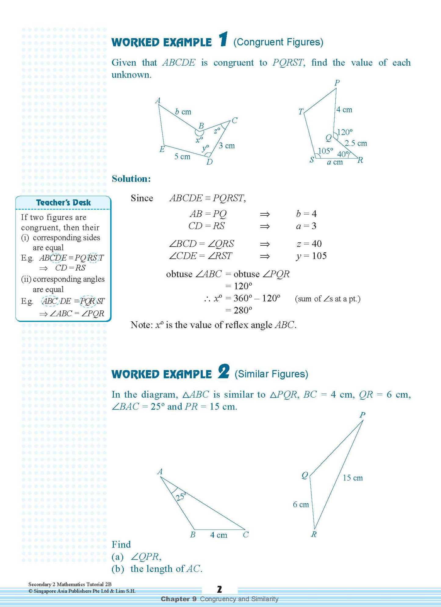 Secondary 2 Mathematics Tutorial 2B [G3]