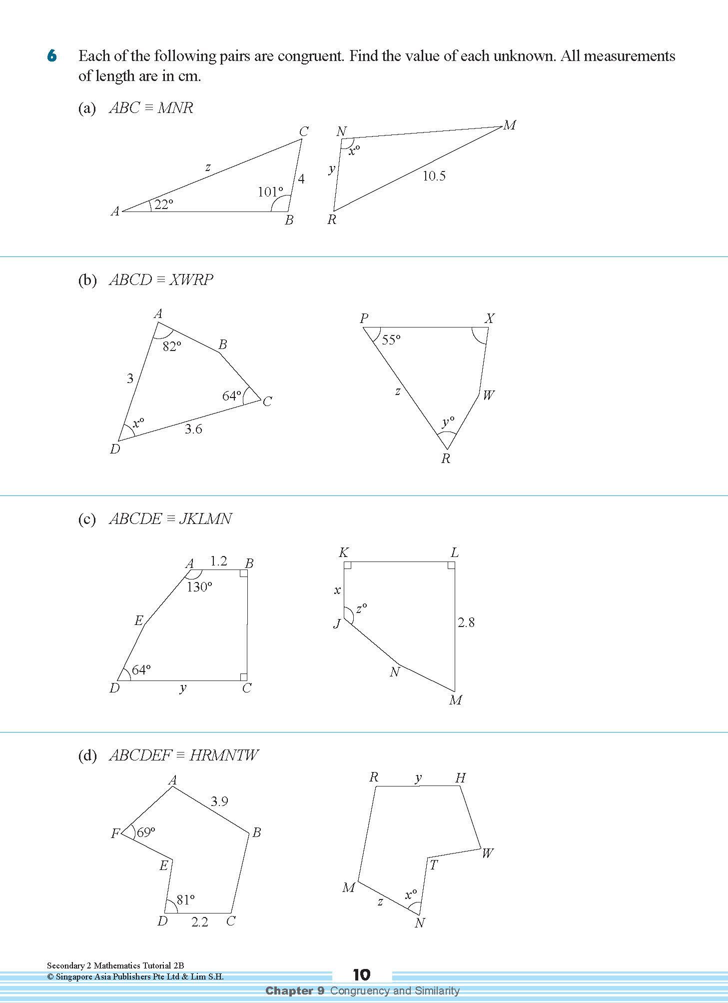 Secondary 2 Mathematics Tutorial 2B [G3]