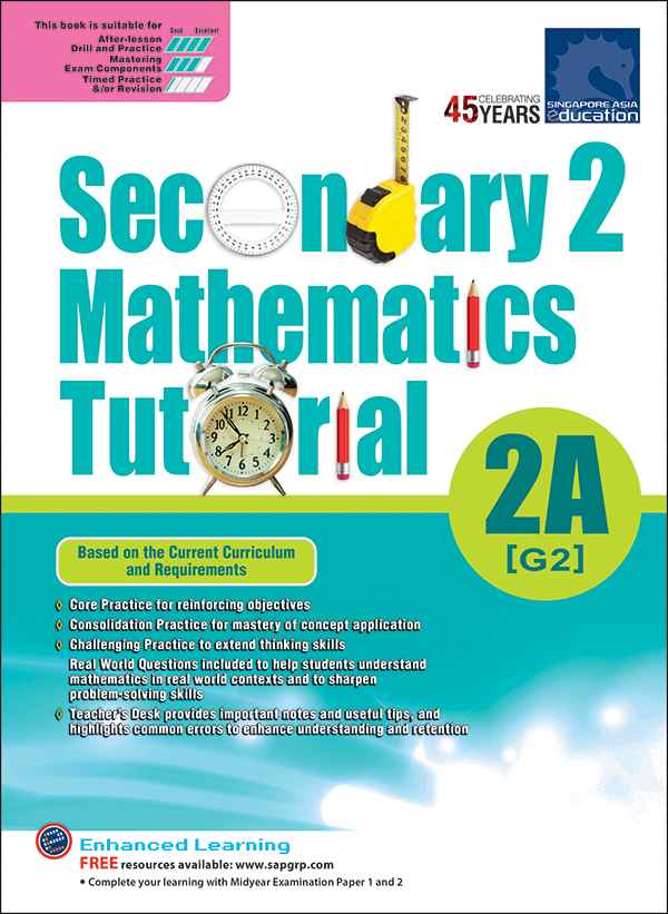 Secondary 2 Mathematics Tutorial 2A [G2]