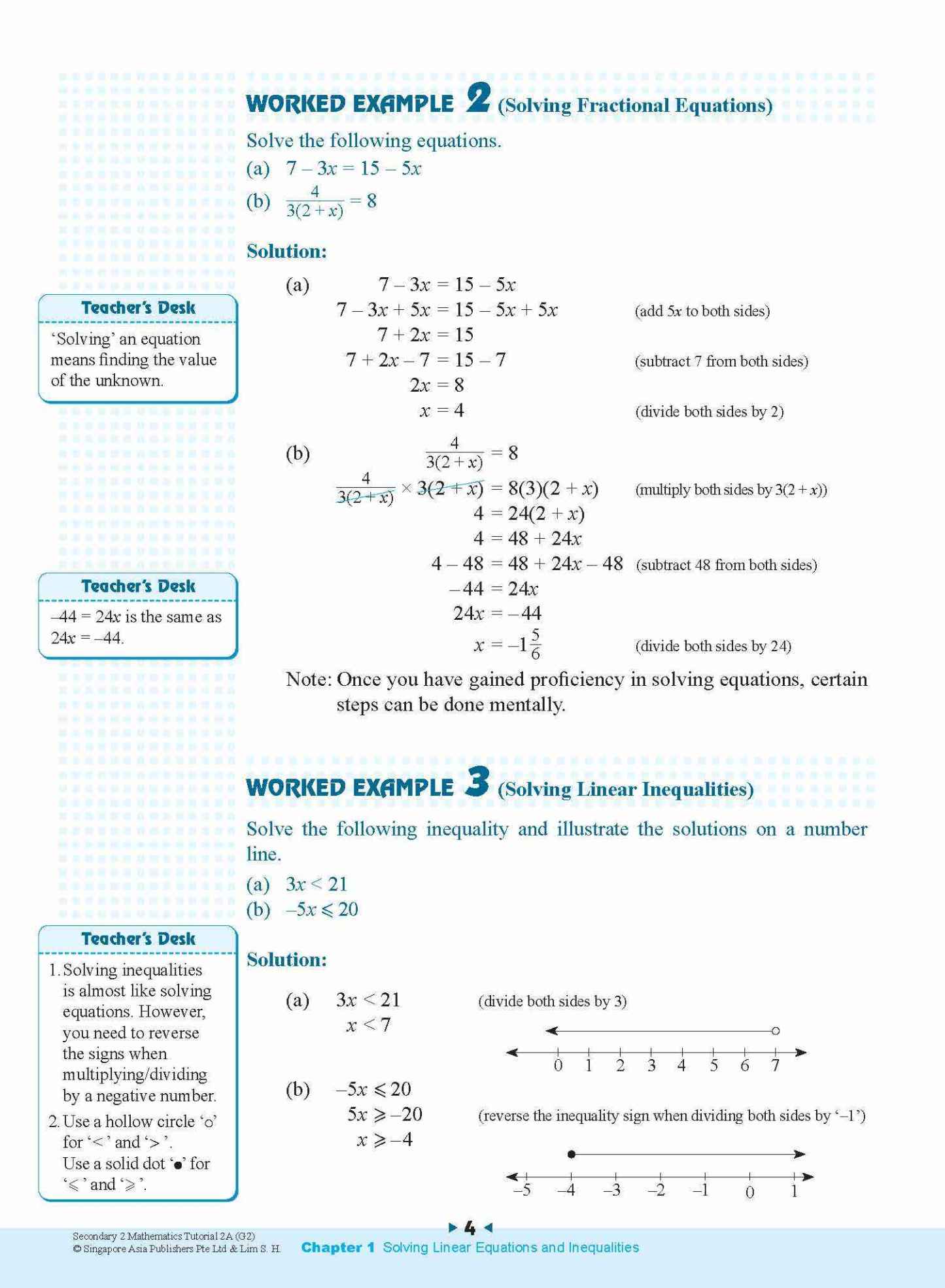 Secondary 2 Mathematics Tutorial 2A [G2]