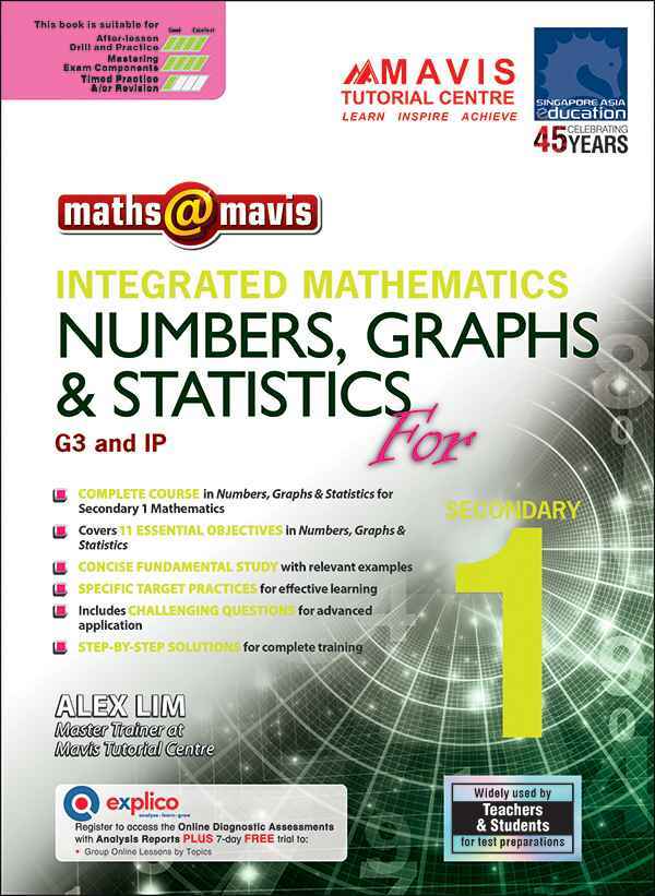 INTEGRATED MATHEMATICS NUMBERS, GRAPHS & STATISTICS For SECONDARY 1 [G3 and IP]