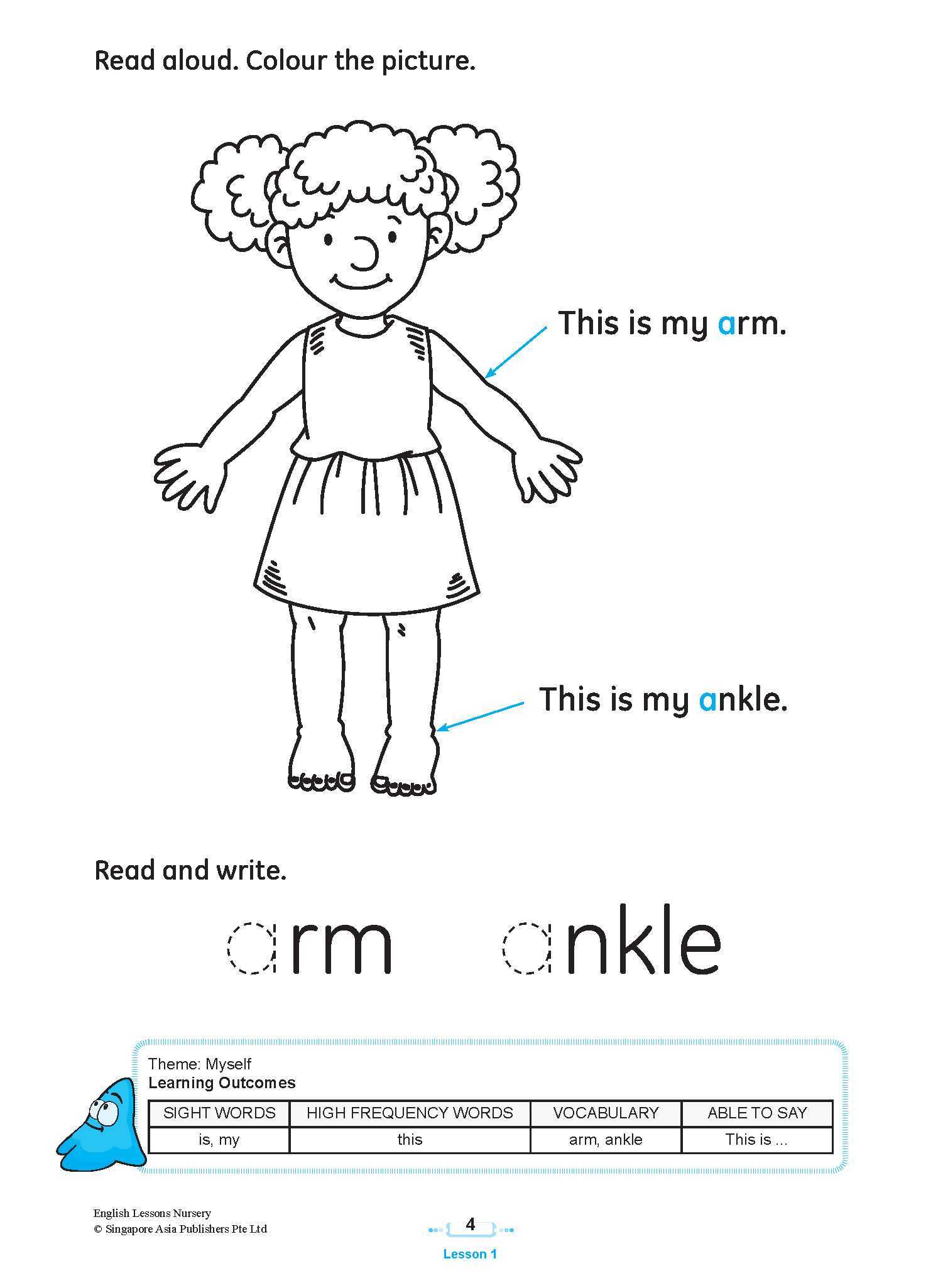 ENGLISH LESSONS Nursery