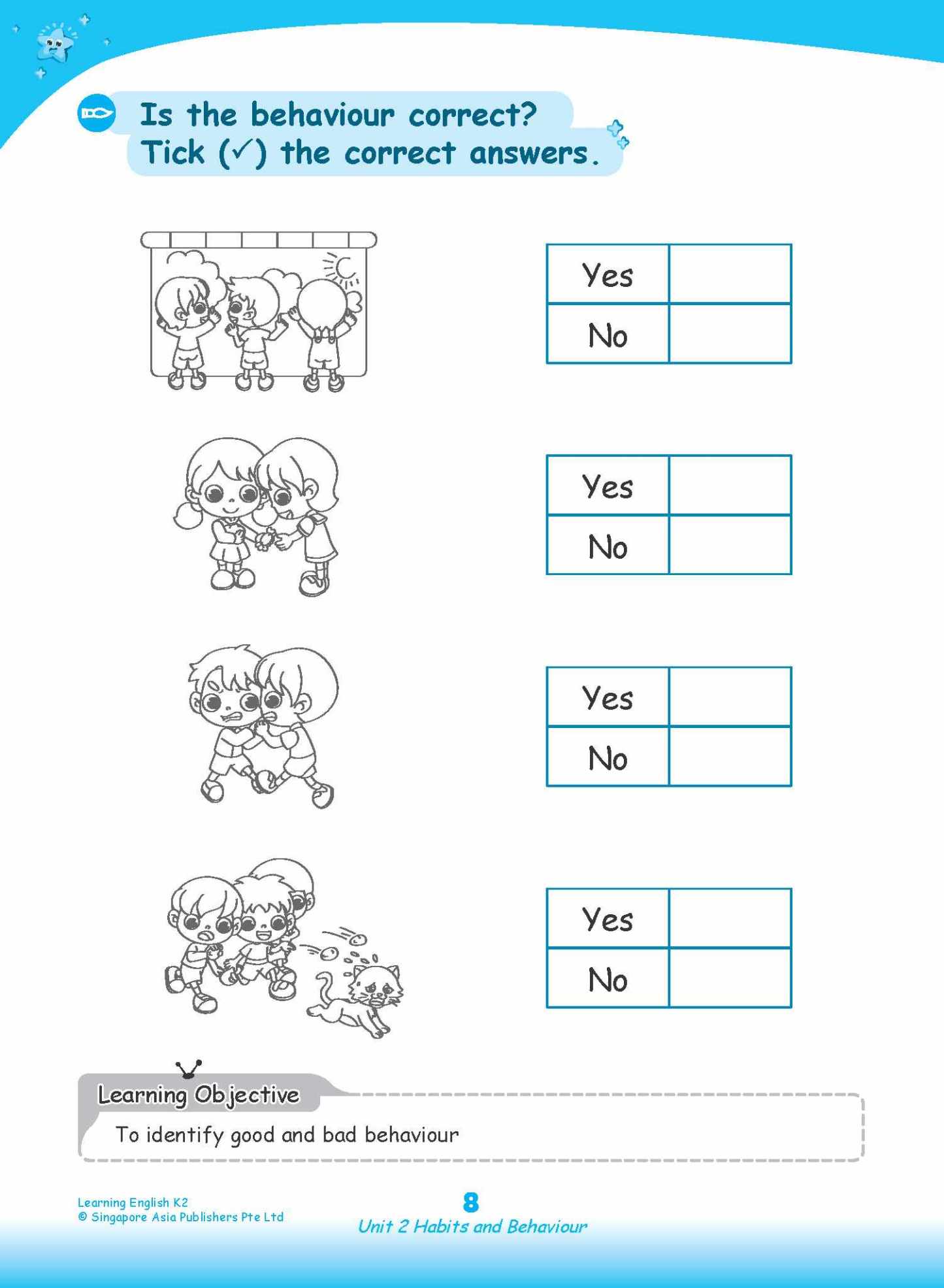 LEARNING ENGLISH Kindergarten 2