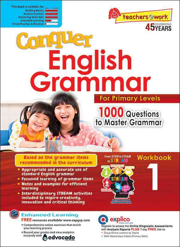 Conquer English Grammar Workbook 1