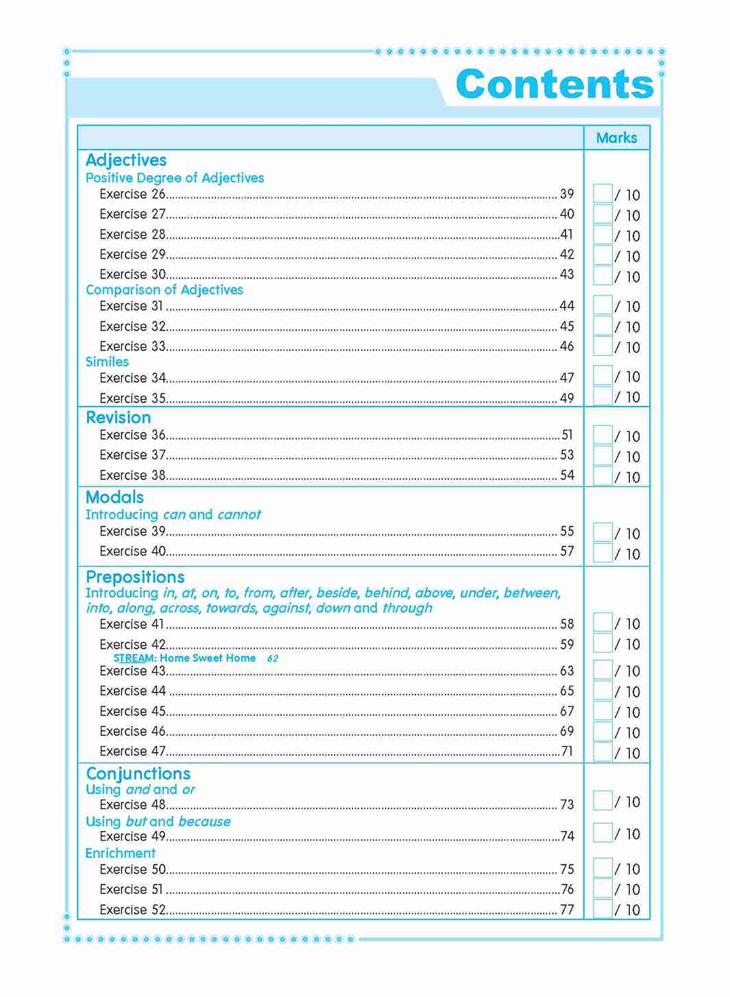 Conquer English Grammar Workbook 1