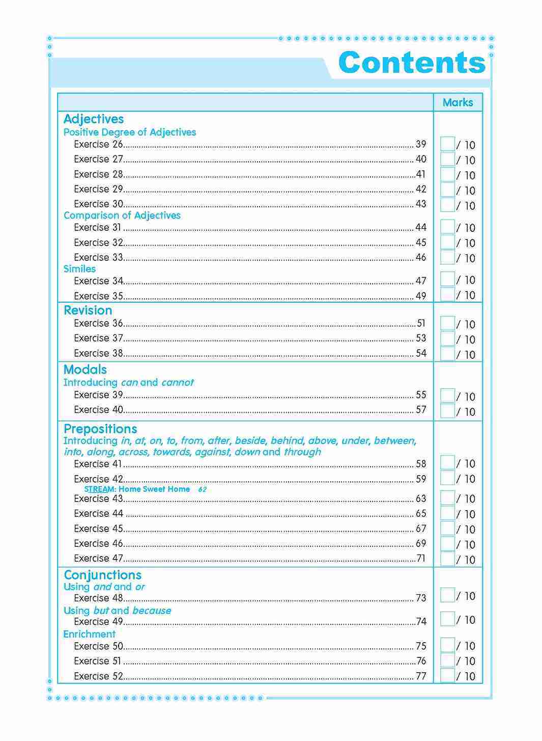Conquer English Grammar Workbook 1