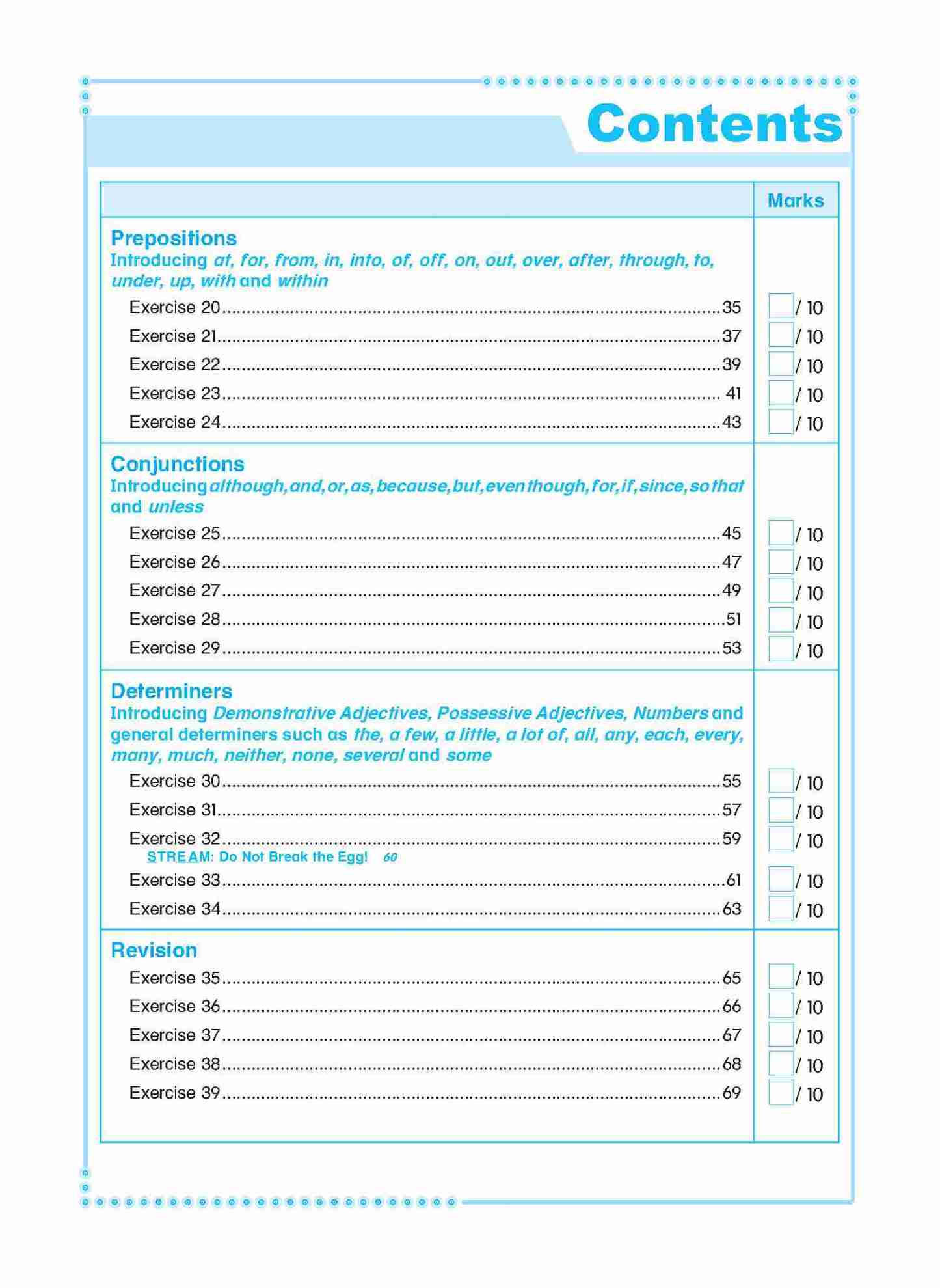 Conquer English Grammar Workbook 5