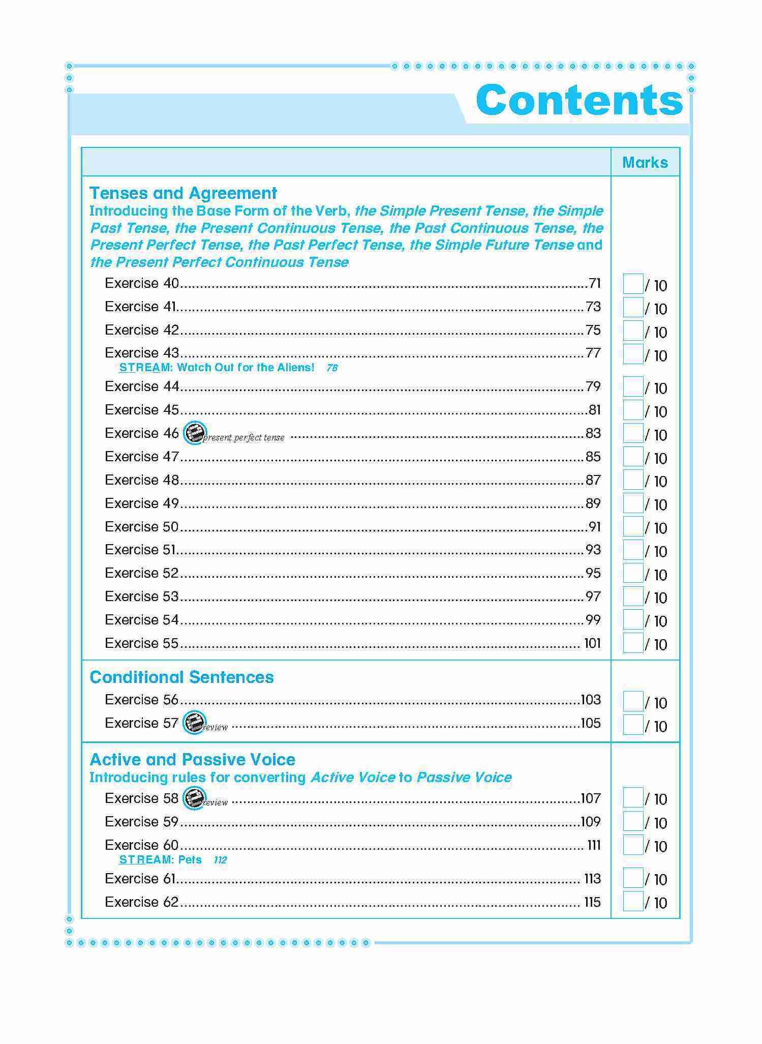Conquer English Grammar Workbook 5