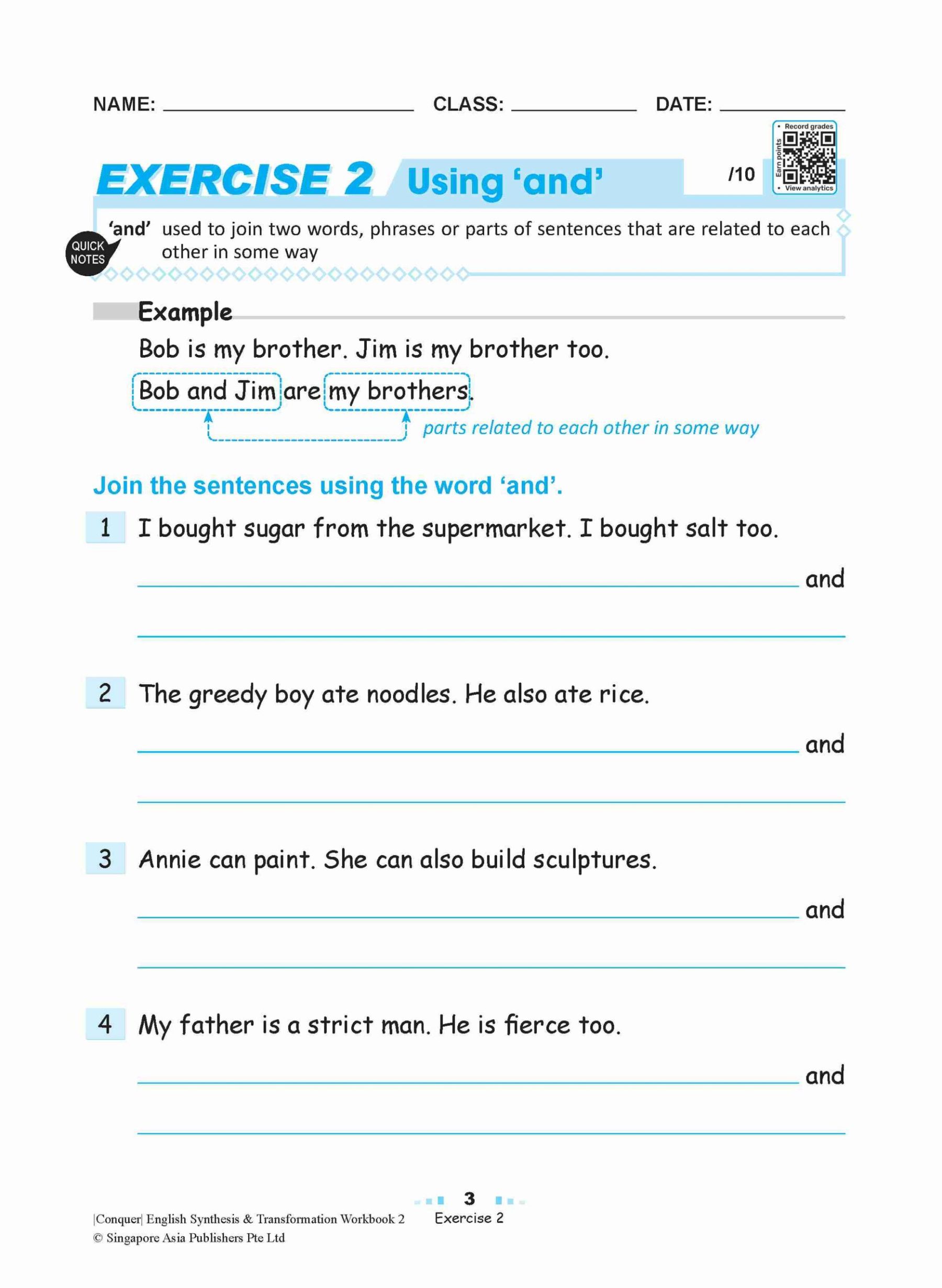 Conquer English Vocabulary Workbook 2
