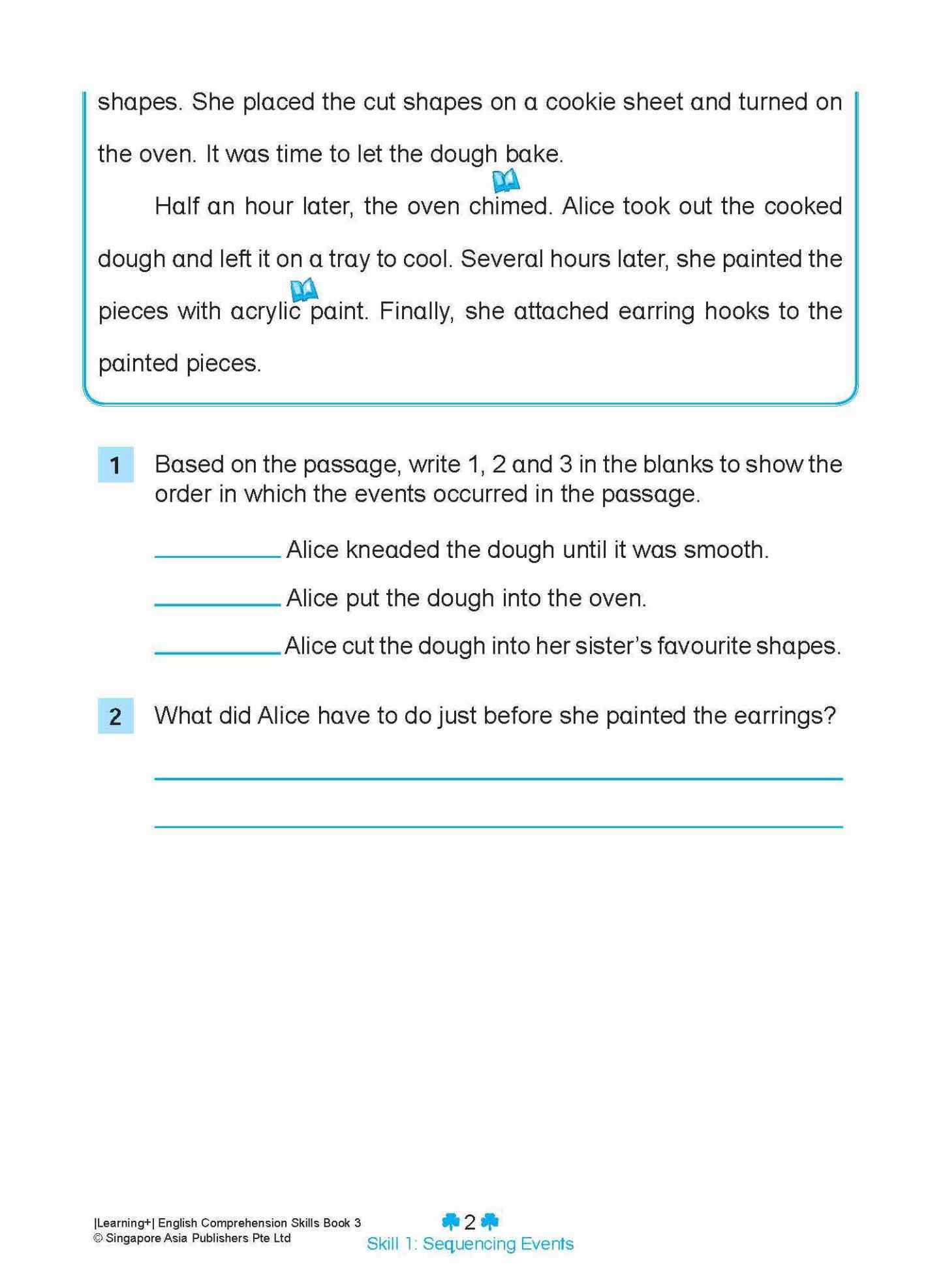 LEARNING+ ENGLISH COMPREHENSION SKILLS Book 3