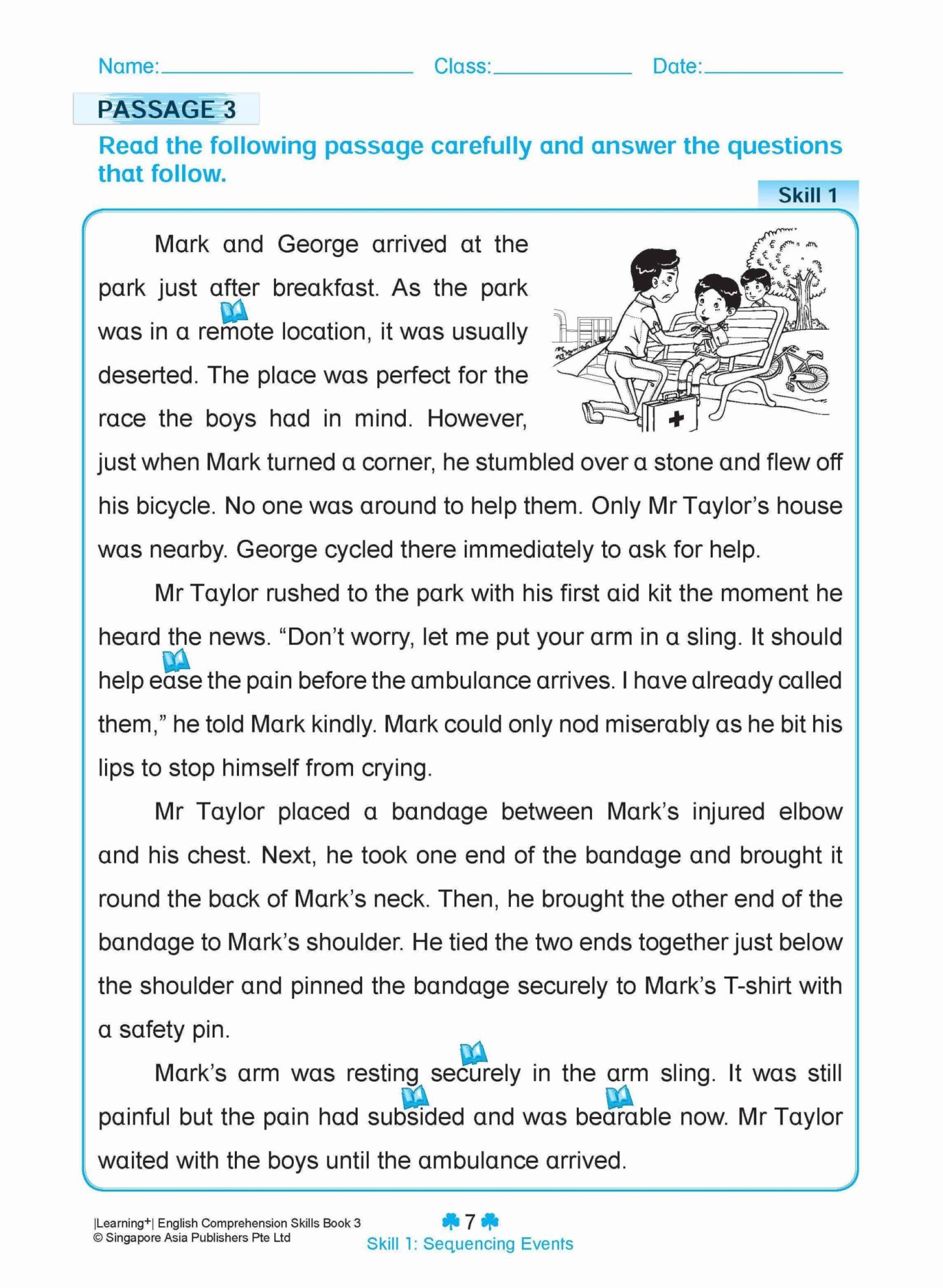 LEARNING+ ENGLISH COMPREHENSION SKILLS Book 3