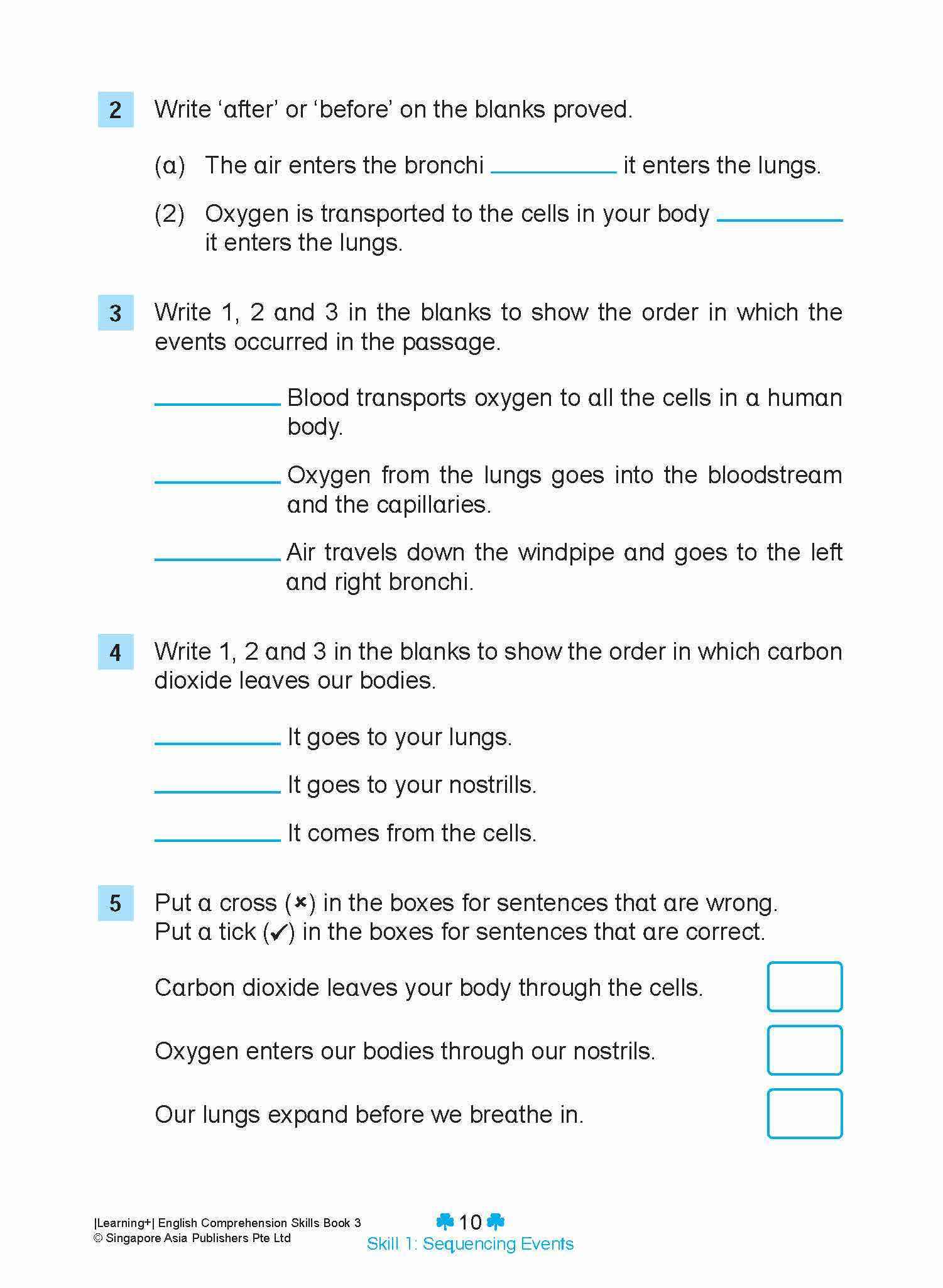 LEARNING+ ENGLISH COMPREHENSION SKILLS Book 3