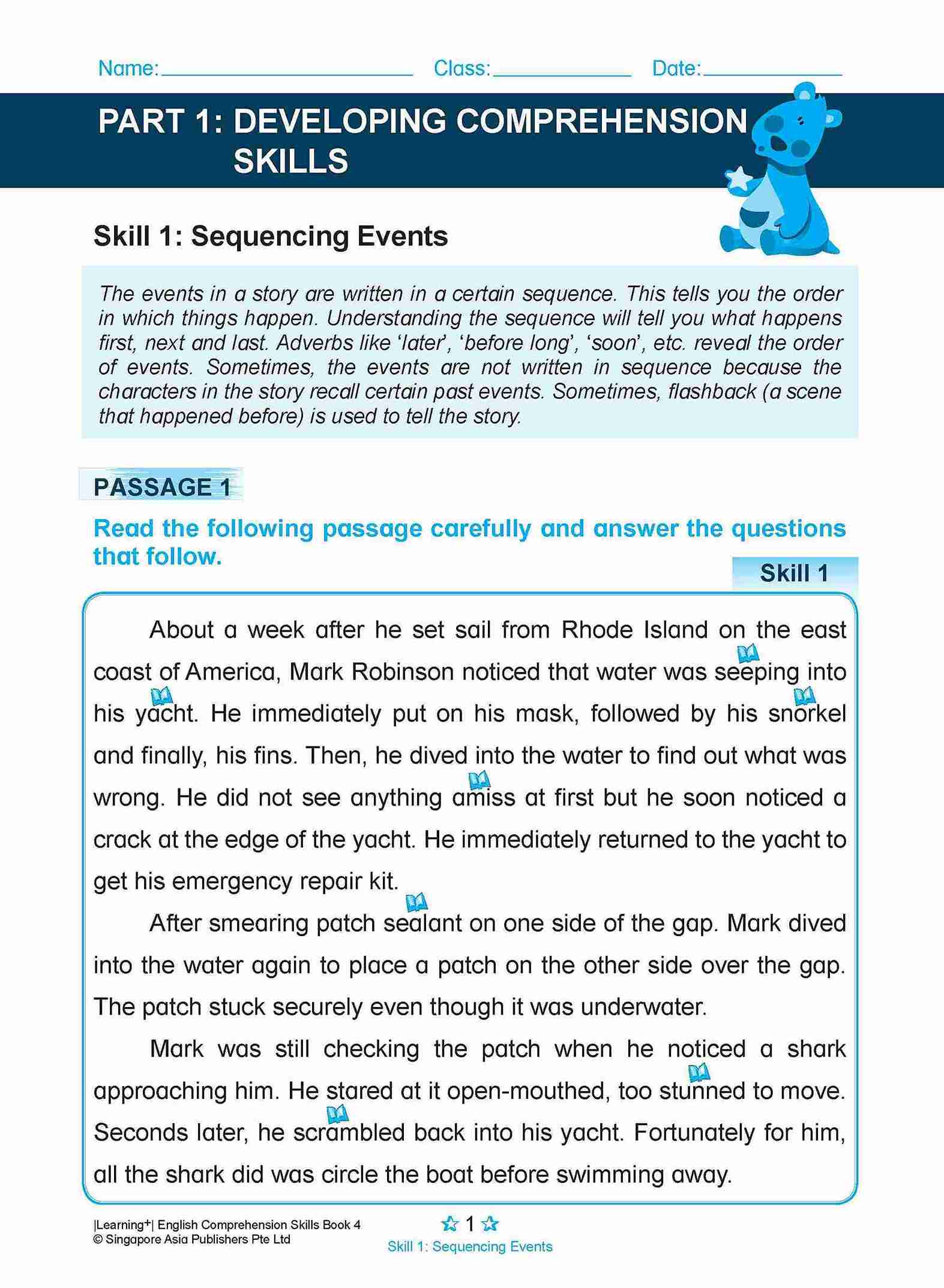 LEARNING+ ENGLISH COMPREHENSION SKILLS Book 4