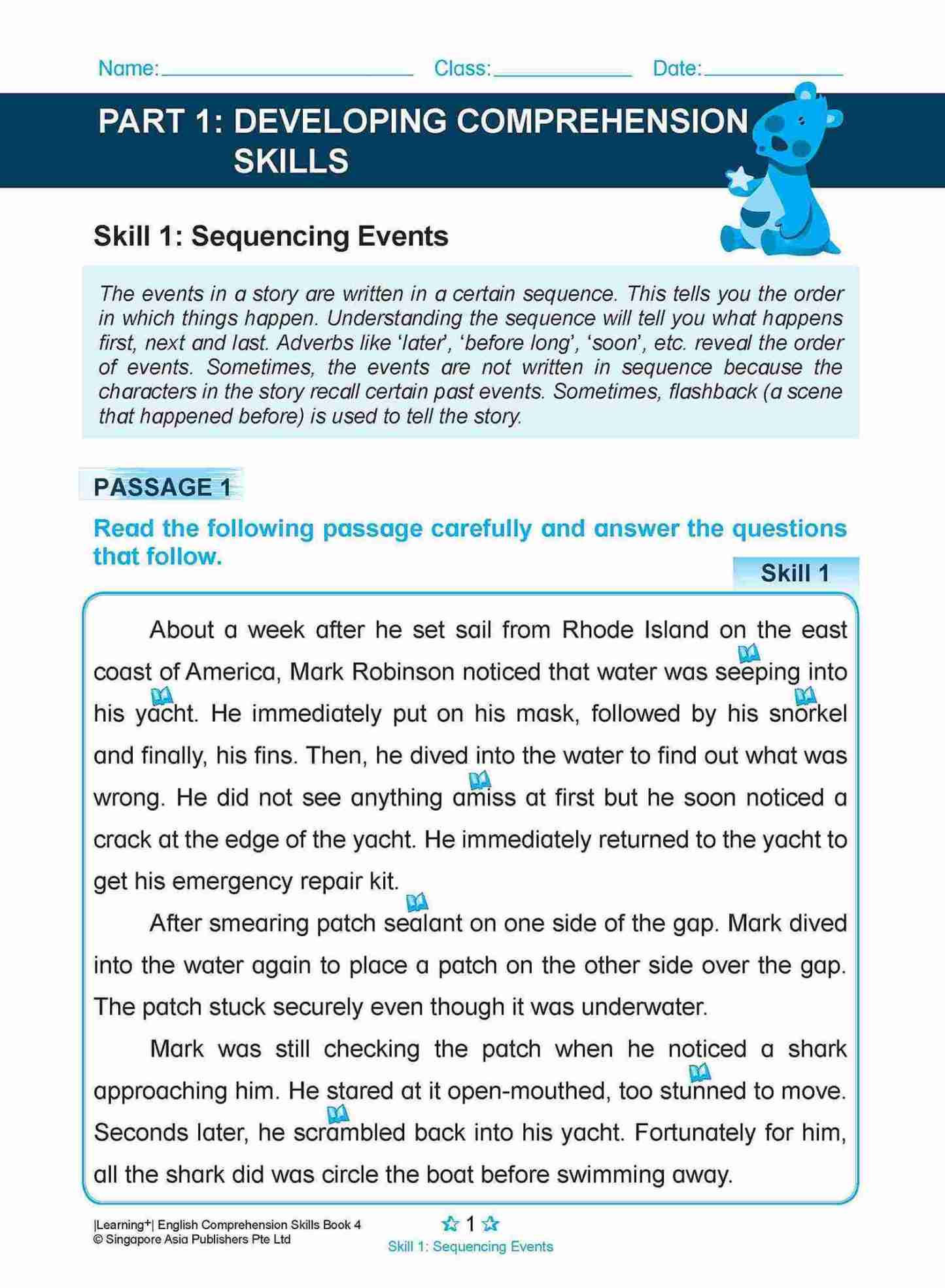 LEARNING+ ENGLISH COMPREHENSION SKILLS Book 4