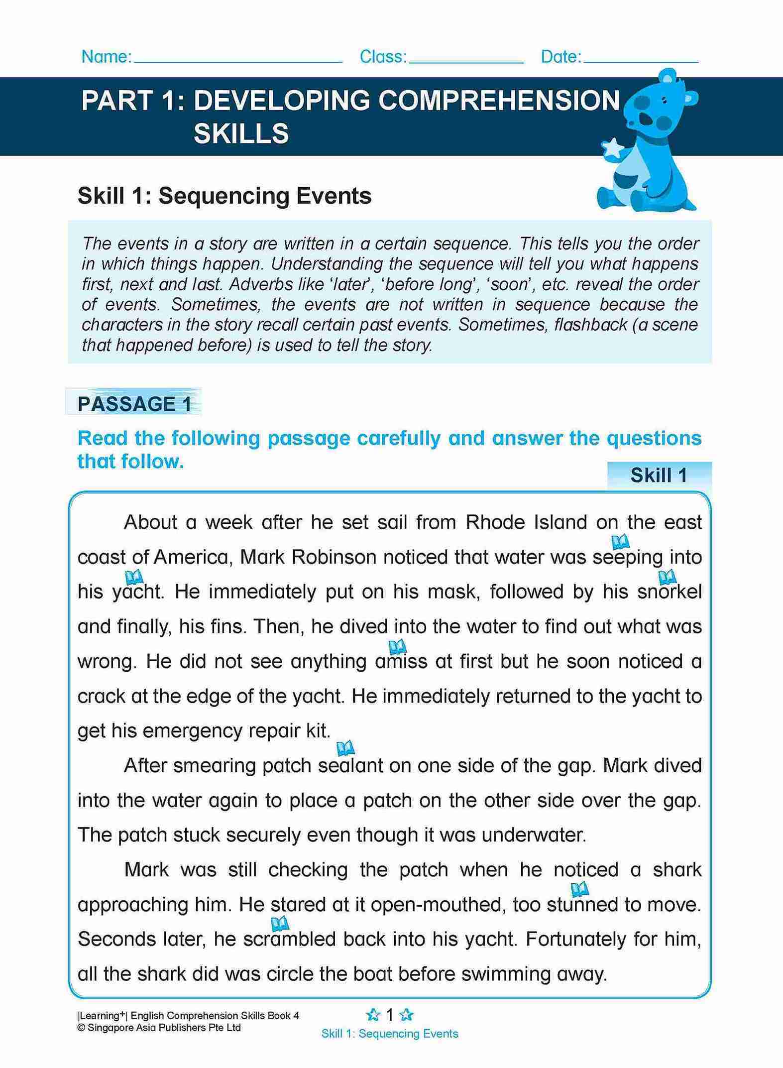 LEARNING+ ENGLISH COMPREHENSION SKILLS Book 4