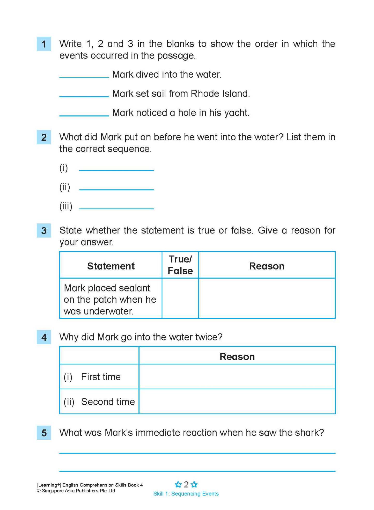 LEARNING+ ENGLISH COMPREHENSION SKILLS Book 4