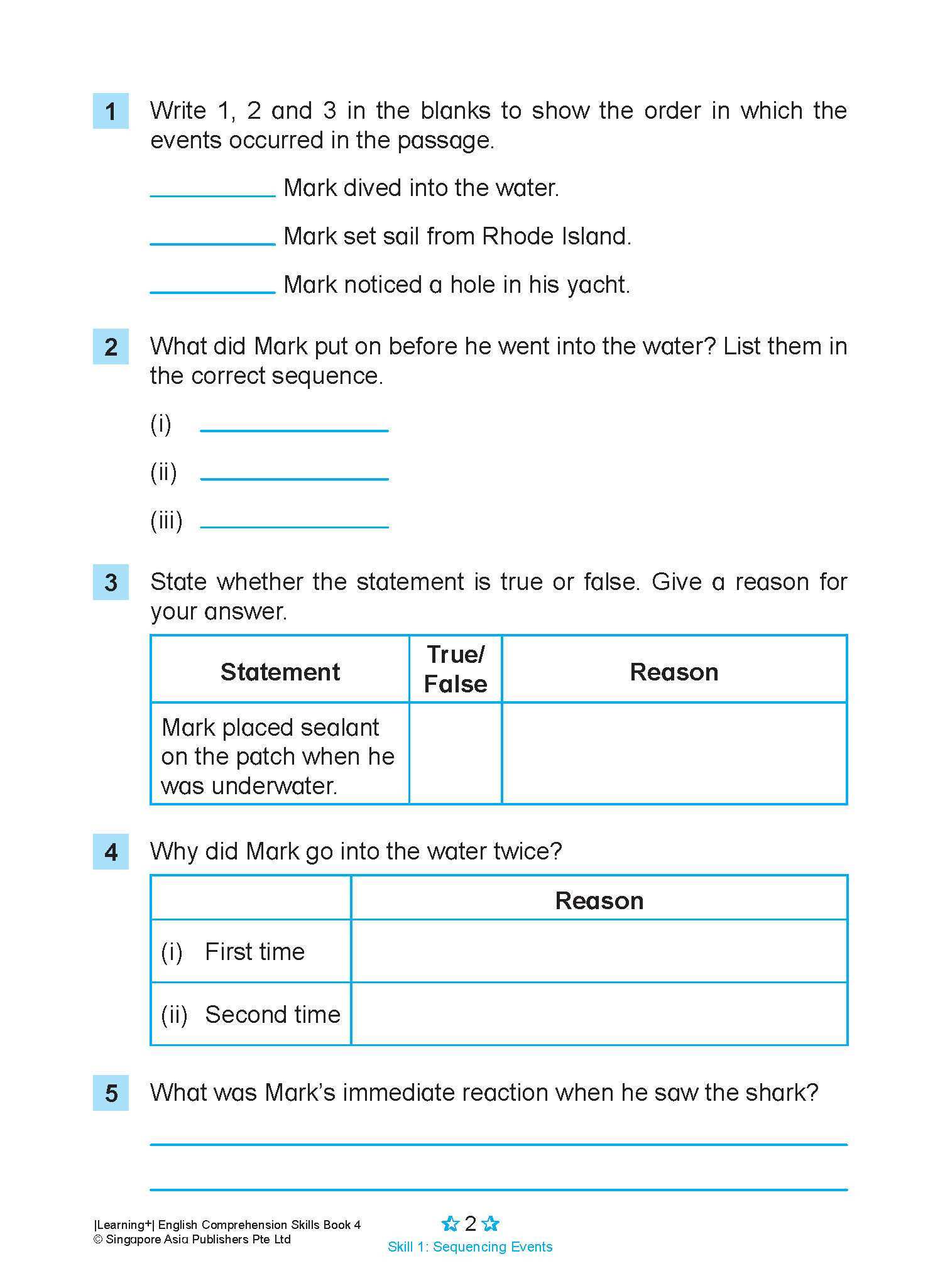 LEARNING+ ENGLISH COMPREHENSION SKILLS Book 4