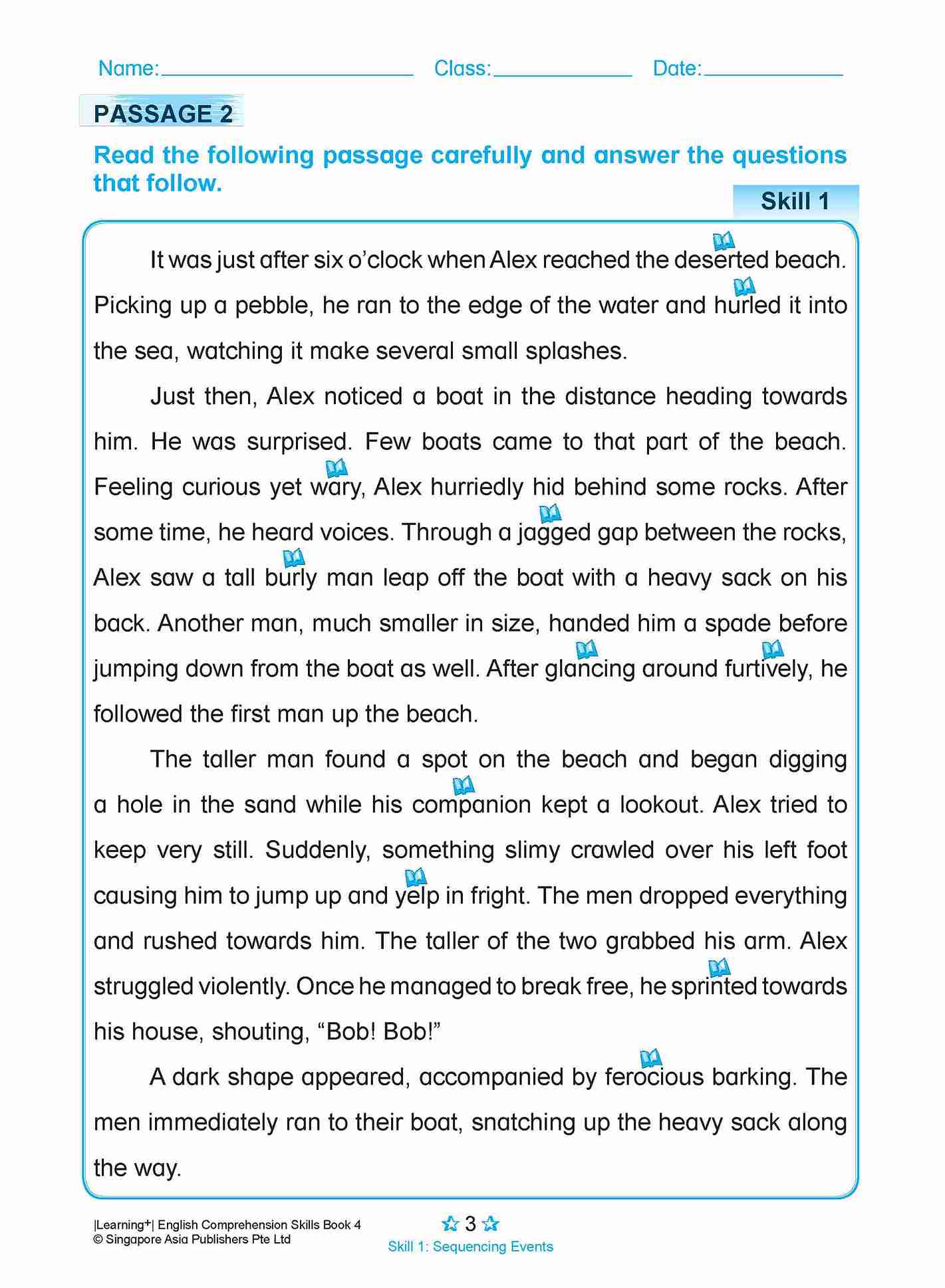 LEARNING+ ENGLISH COMPREHENSION SKILLS Book 4