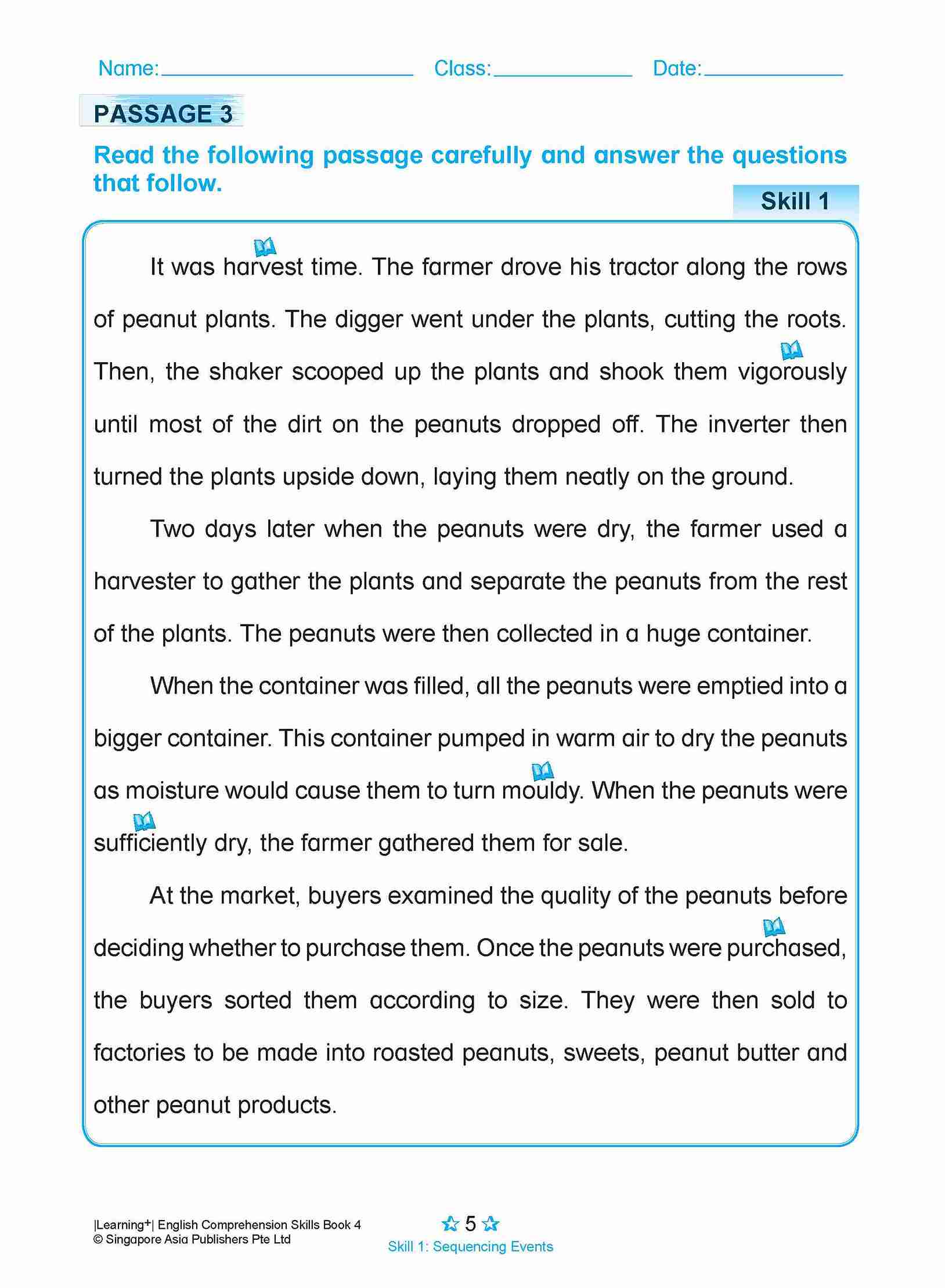 LEARNING+ ENGLISH COMPREHENSION SKILLS Book 4