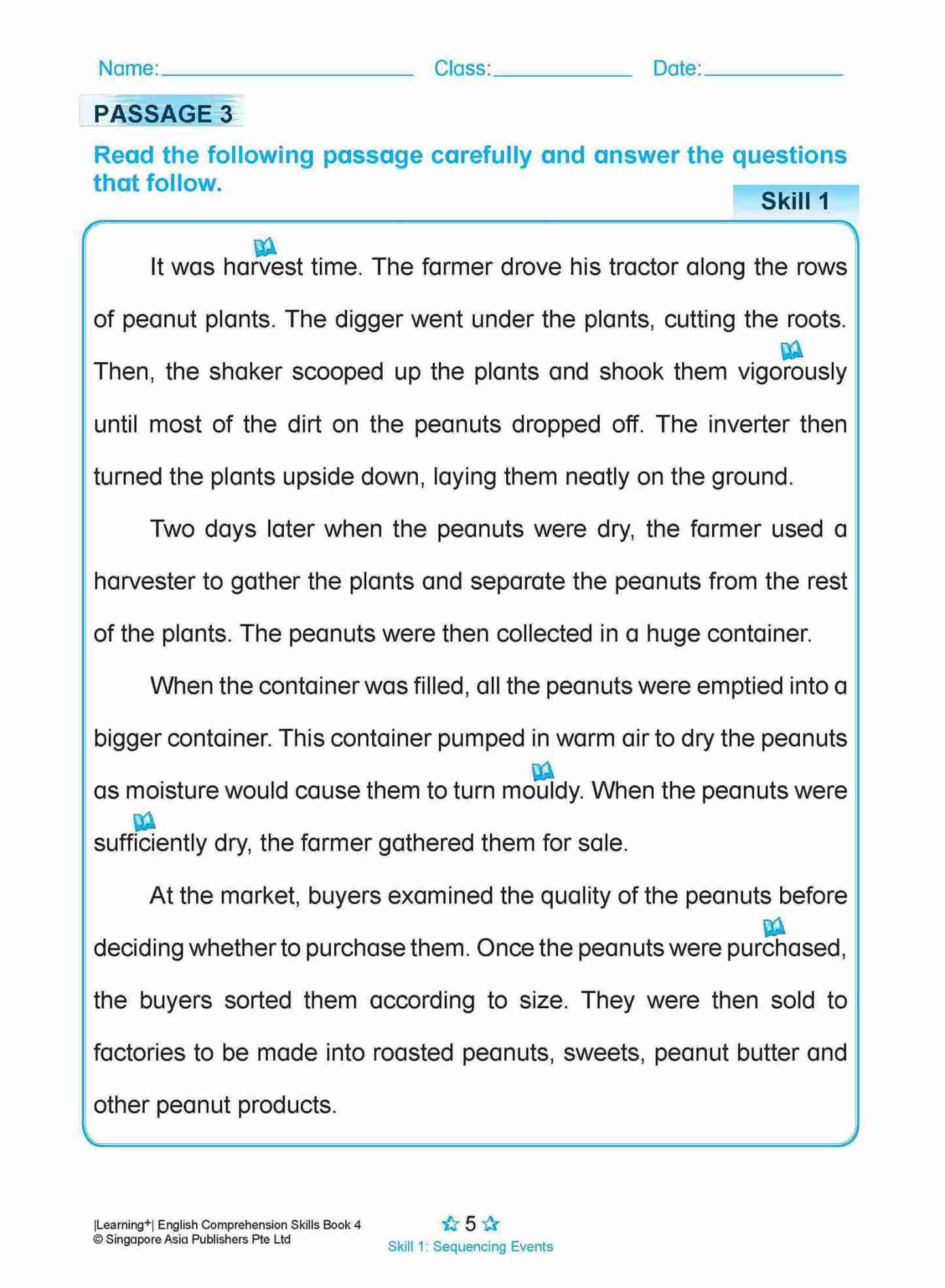 LEARNING+ ENGLISH COMPREHENSION SKILLS Book 4