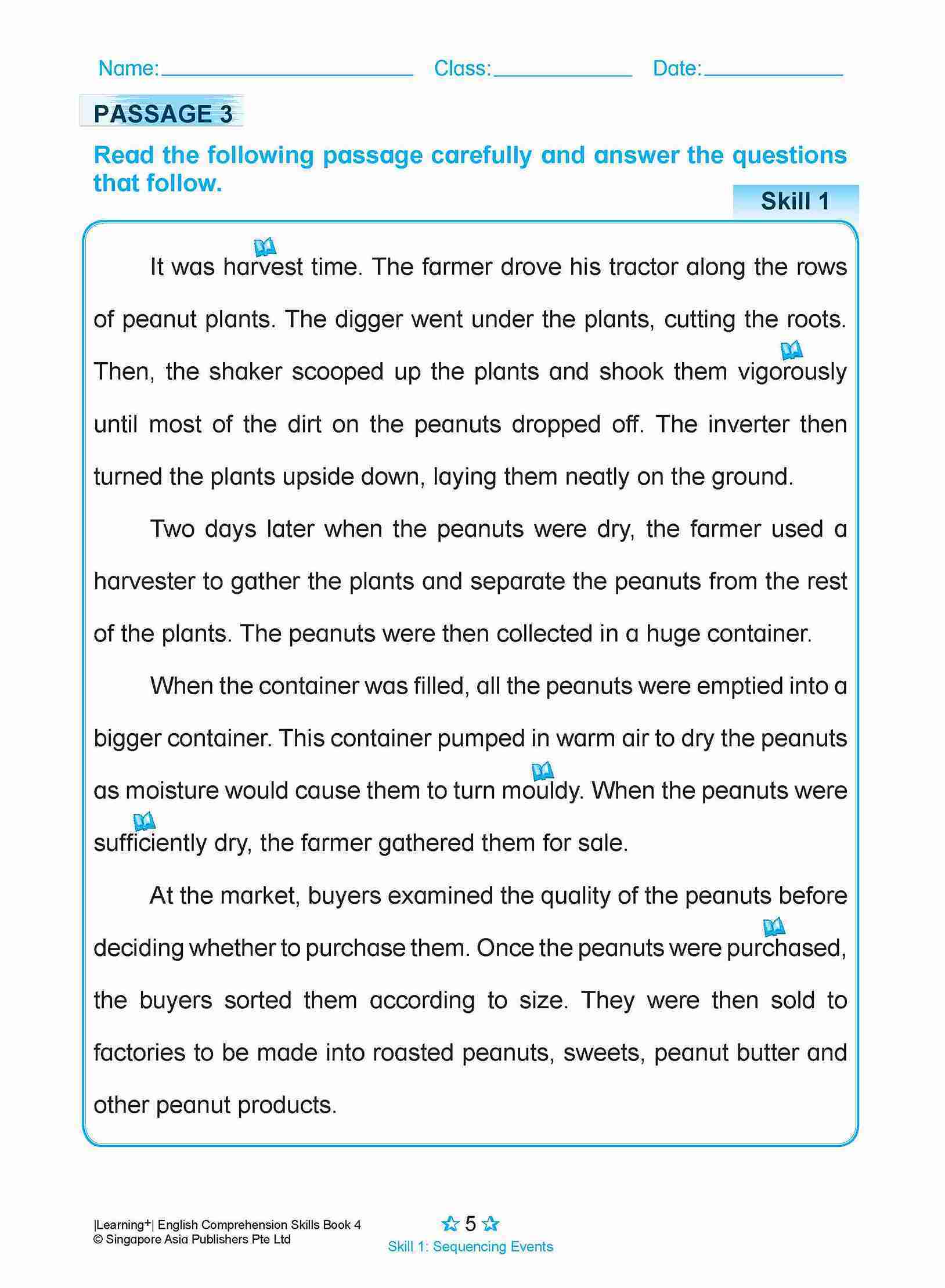 LEARNING+ ENGLISH COMPREHENSION SKILLS Book 4