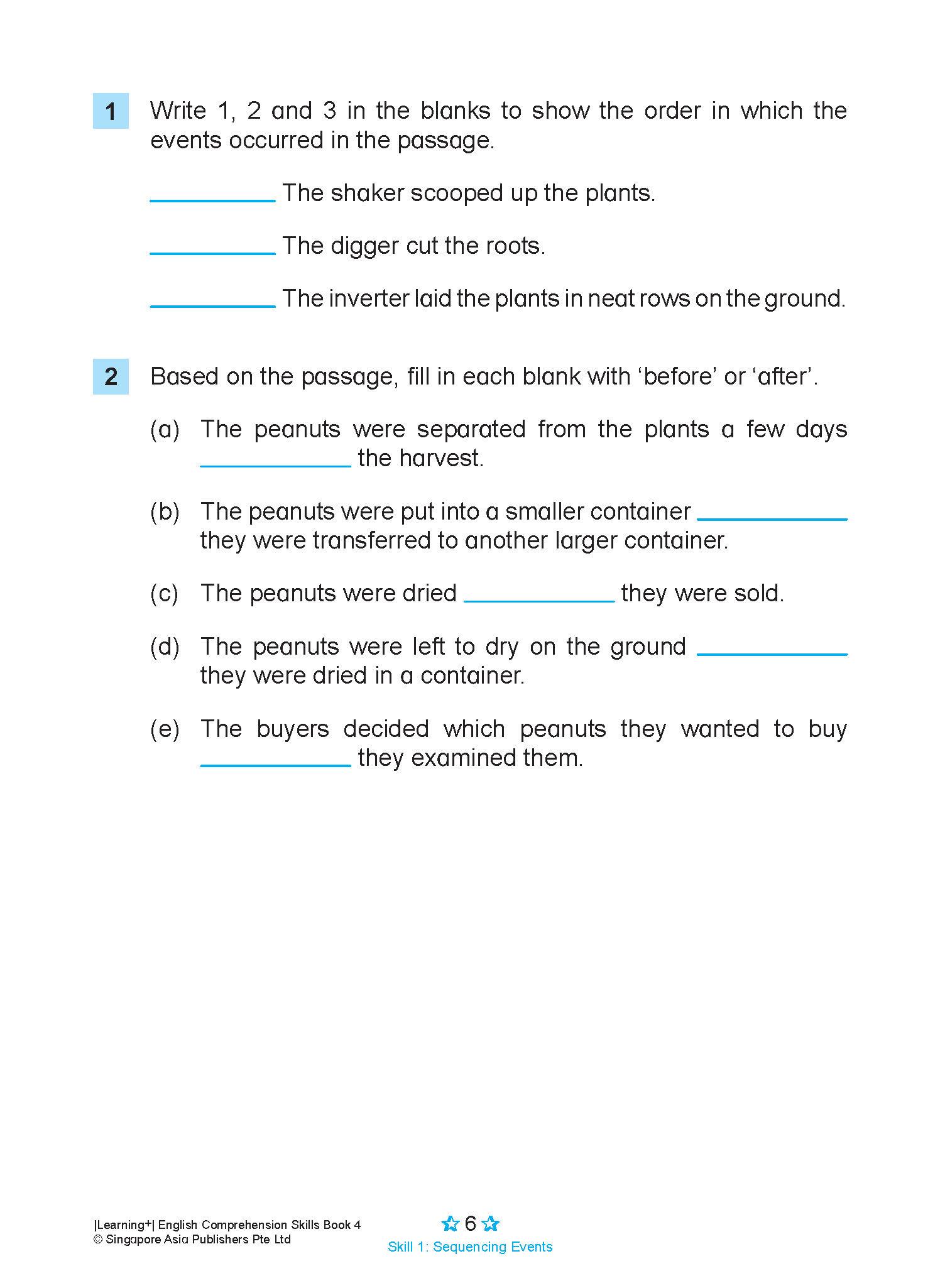 LEARNING+ ENGLISH COMPREHENSION SKILLS Book 4