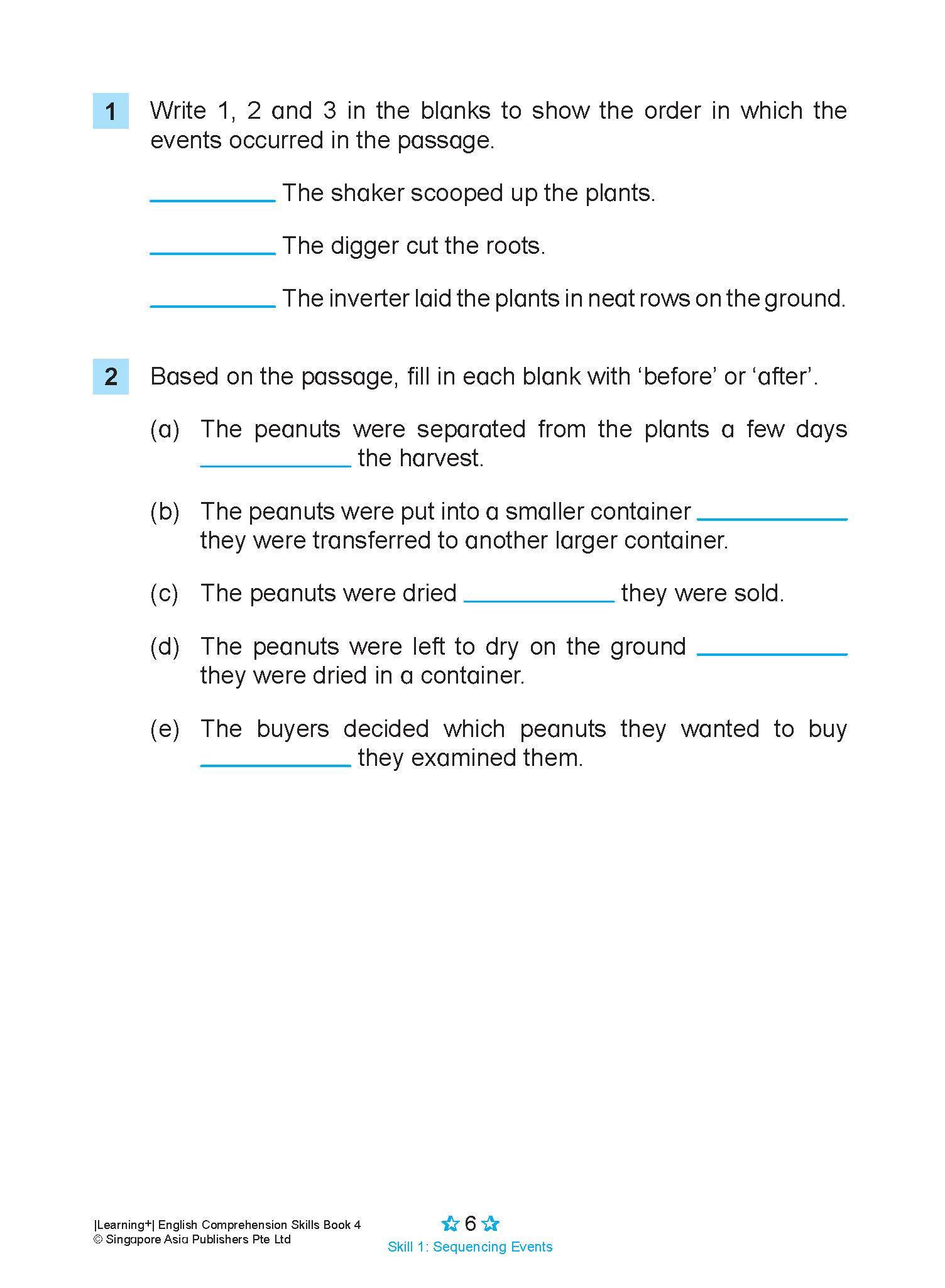 LEARNING+ ENGLISH COMPREHENSION SKILLS Book 4