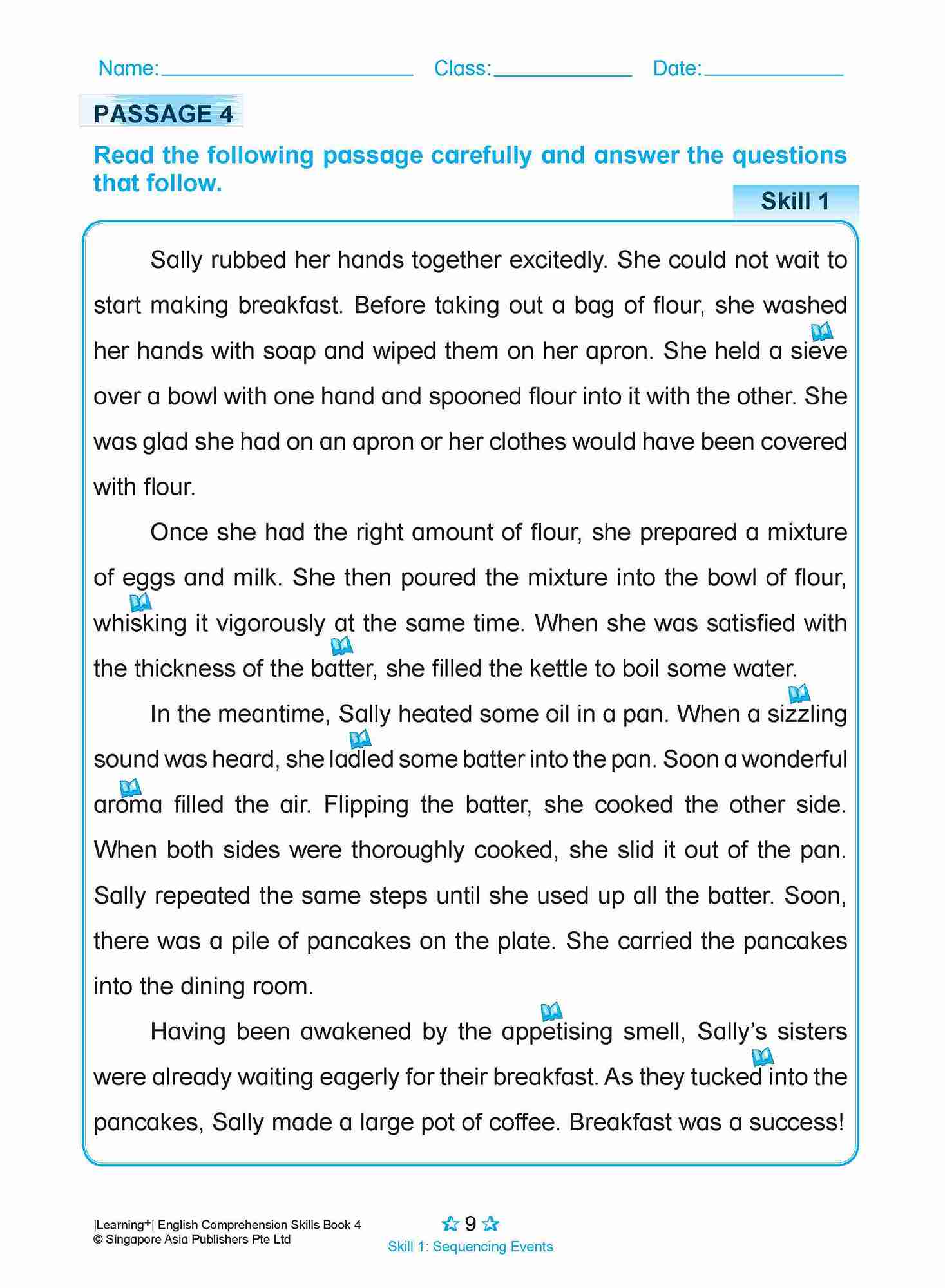 LEARNING+ ENGLISH COMPREHENSION SKILLS Book 4