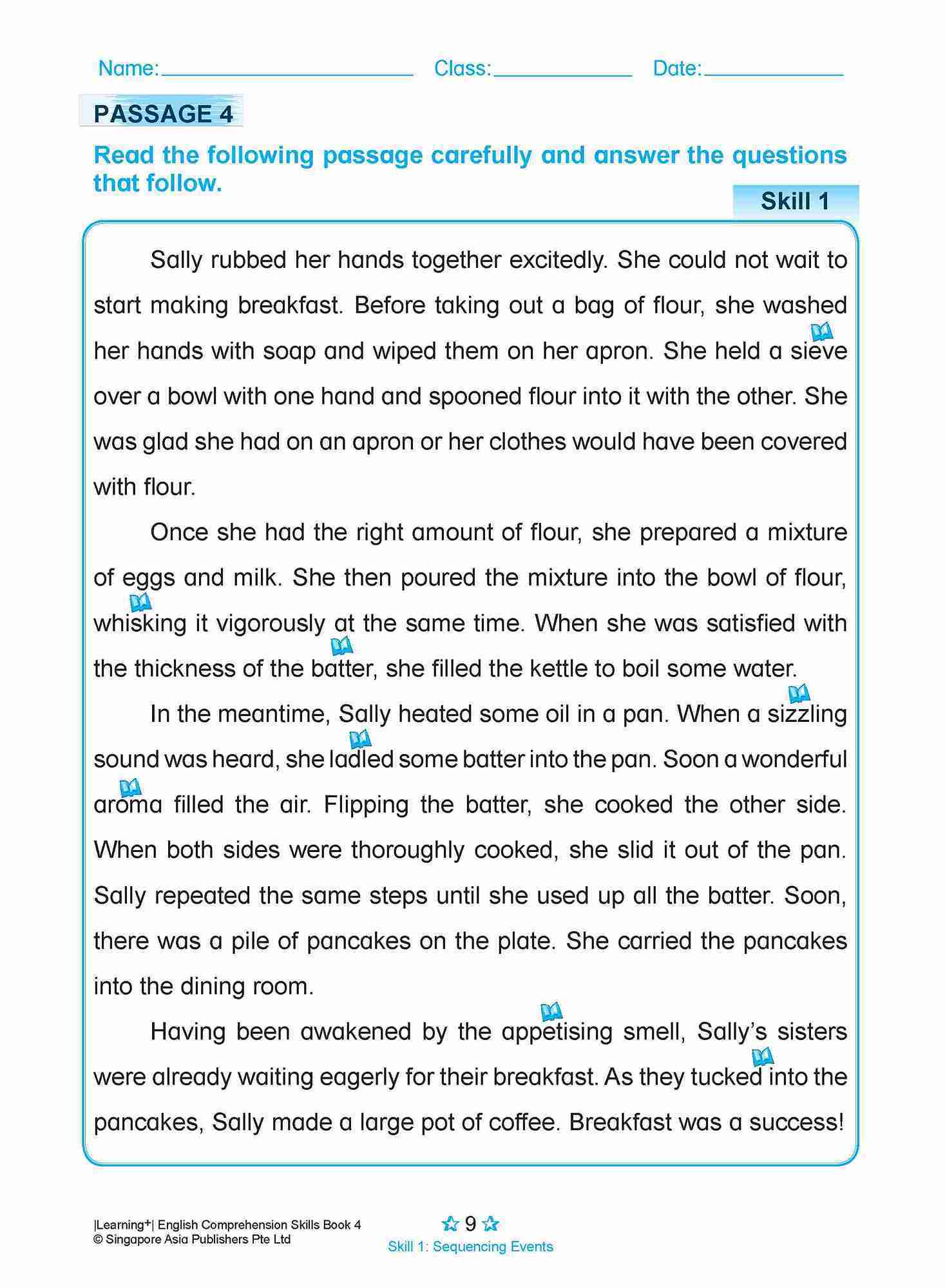 LEARNING+ ENGLISH COMPREHENSION SKILLS Book 4