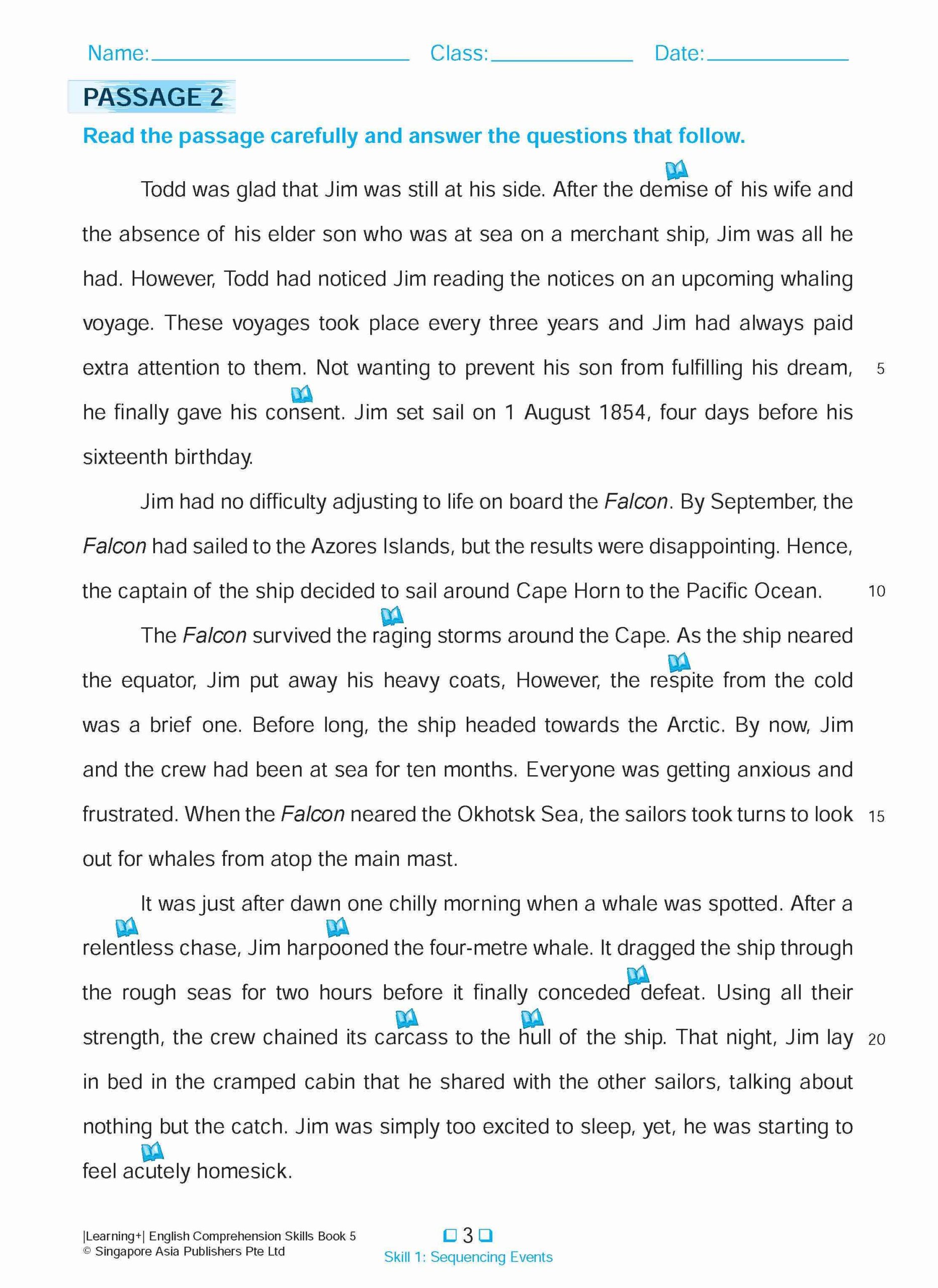 LEARNING+ ENGLISH COMPREHENSION SKILLS Book 5