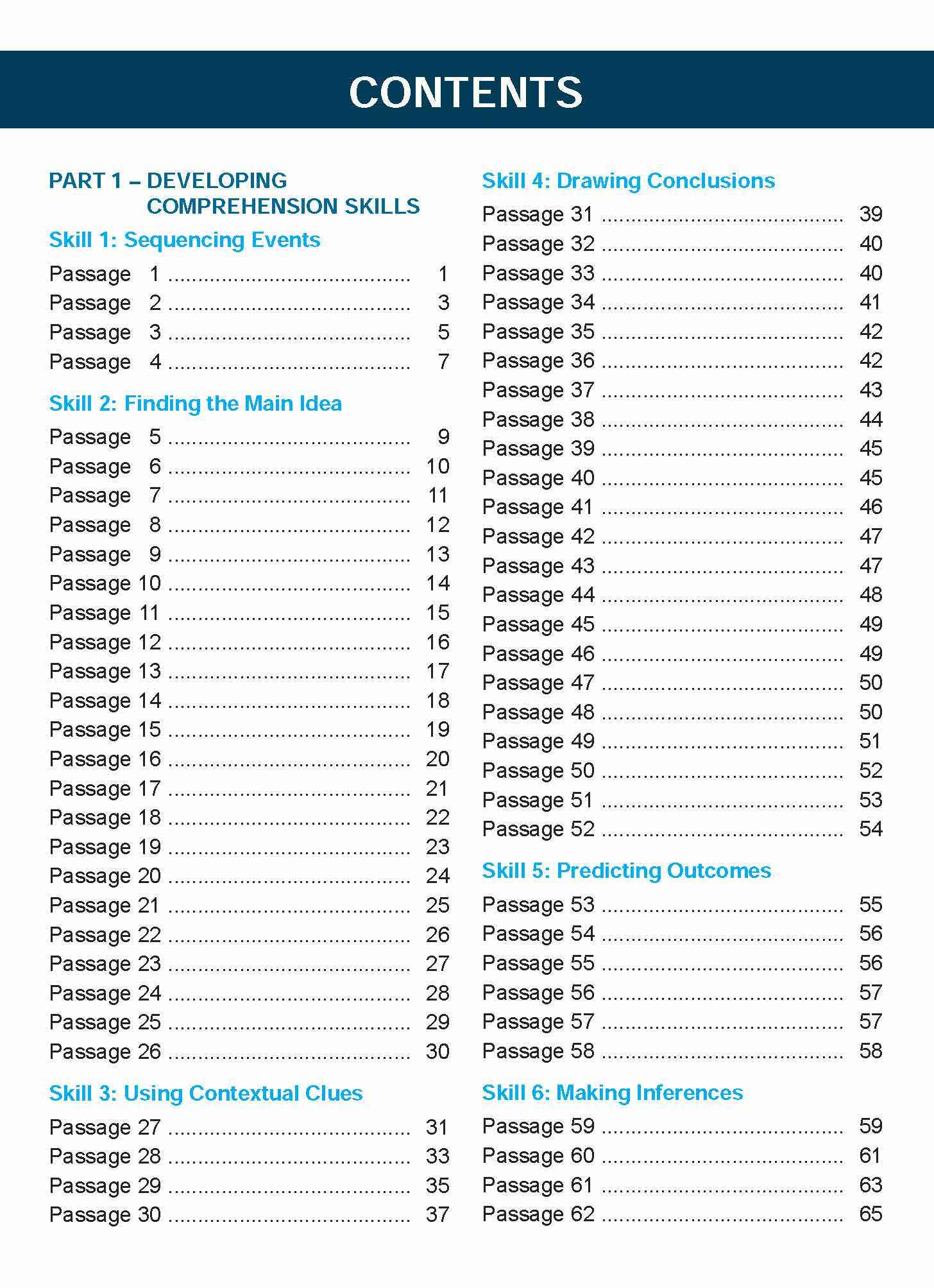 LEARNING+ ENGLISH COMPREHENSION SKILLS Book 6