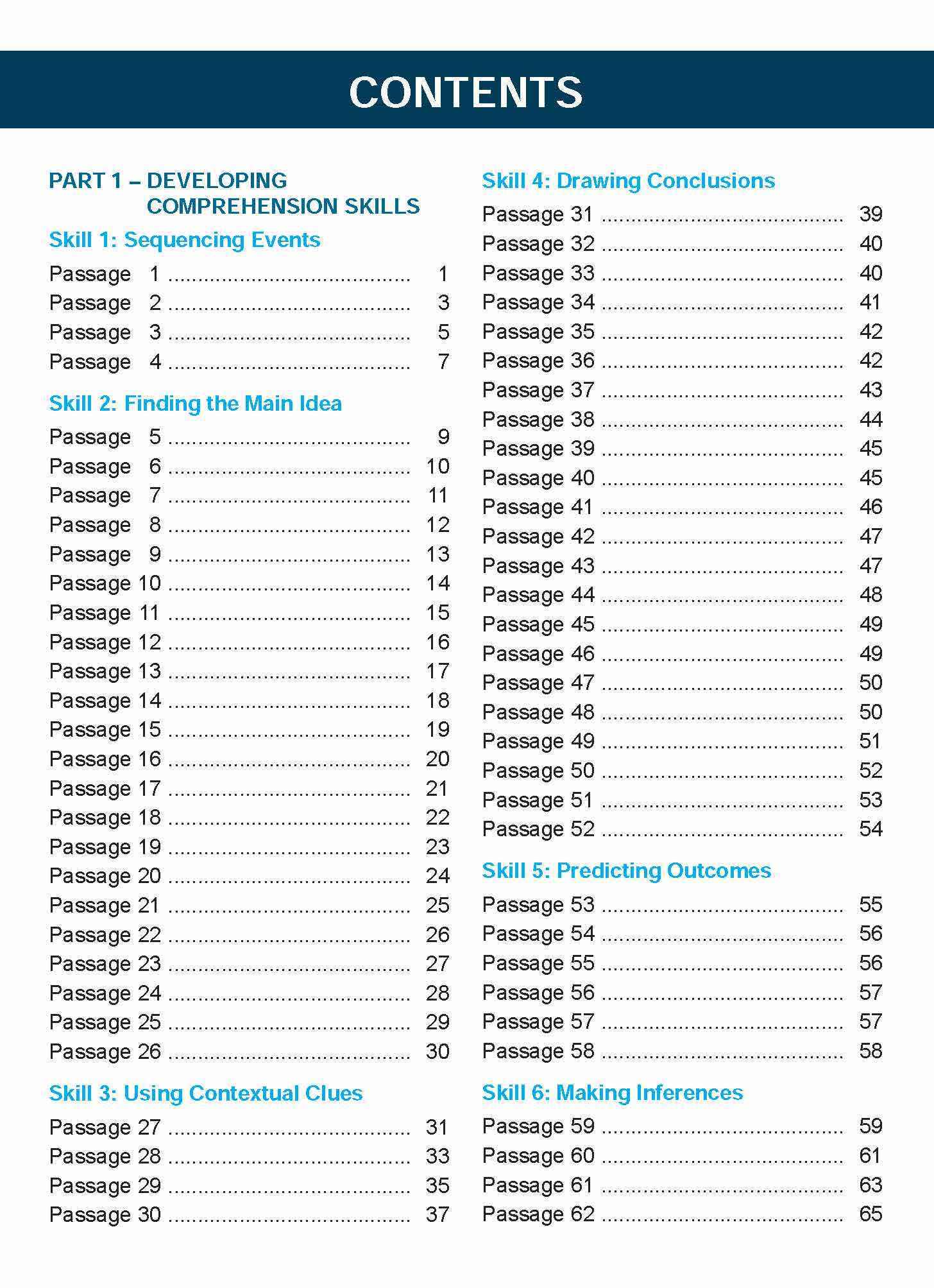 LEARNING+ ENGLISH COMPREHENSION SKILLS Book 6