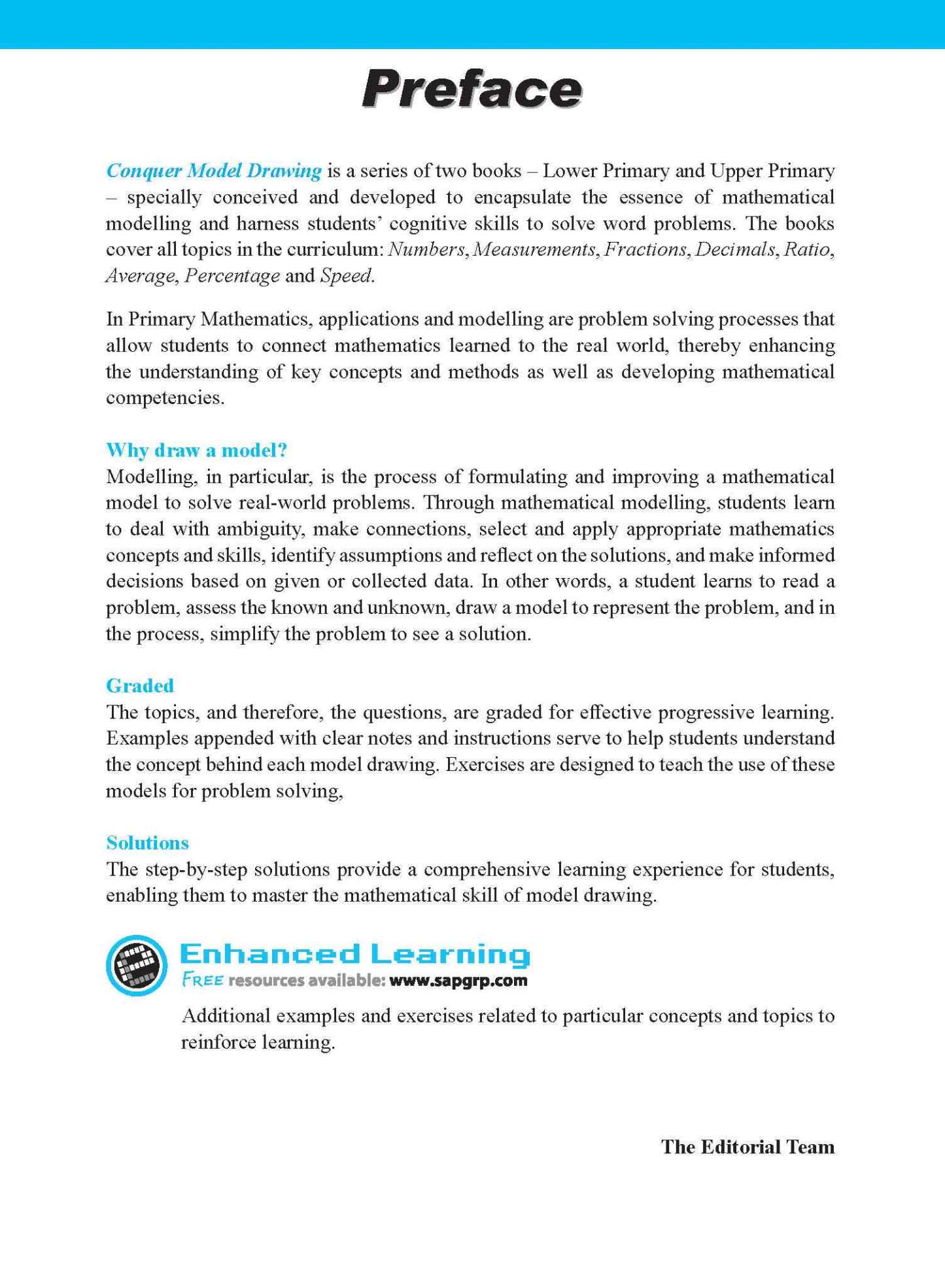 Conquer Model Drawing For Lower Primary Levels