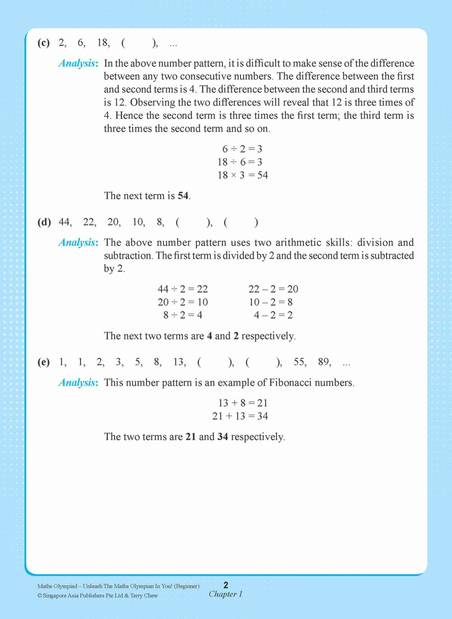 Maths Olympiad Beginner