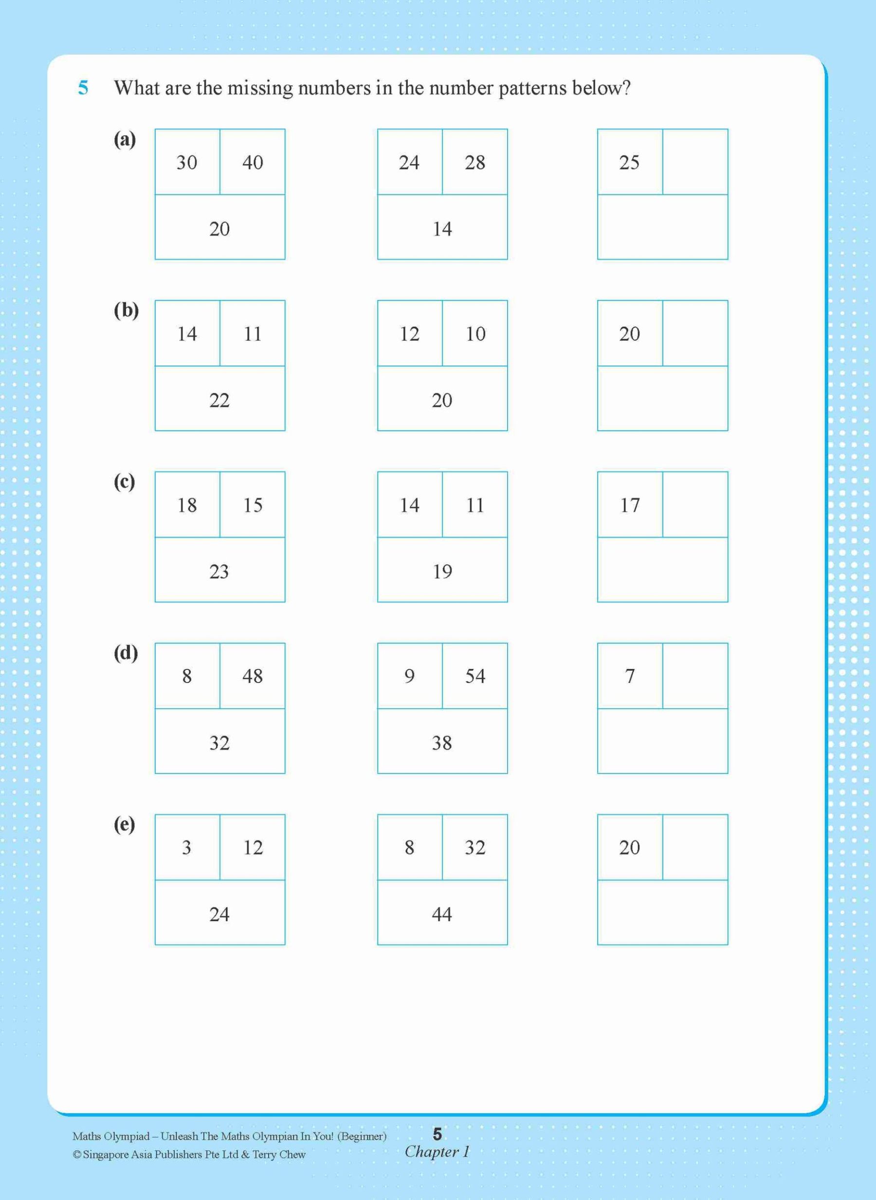 Maths Olympiad Beginner