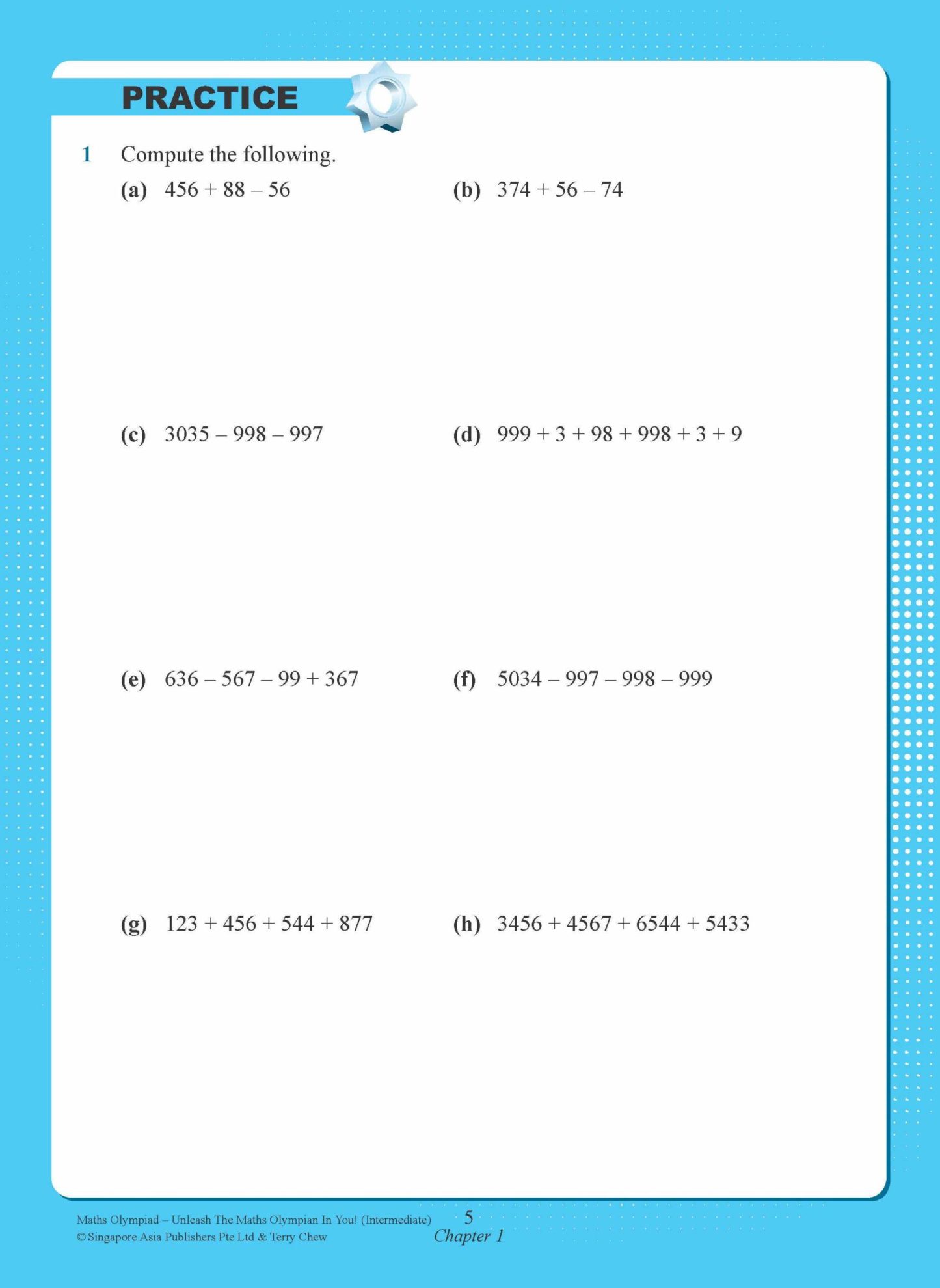Maths Olympiad Intermediate