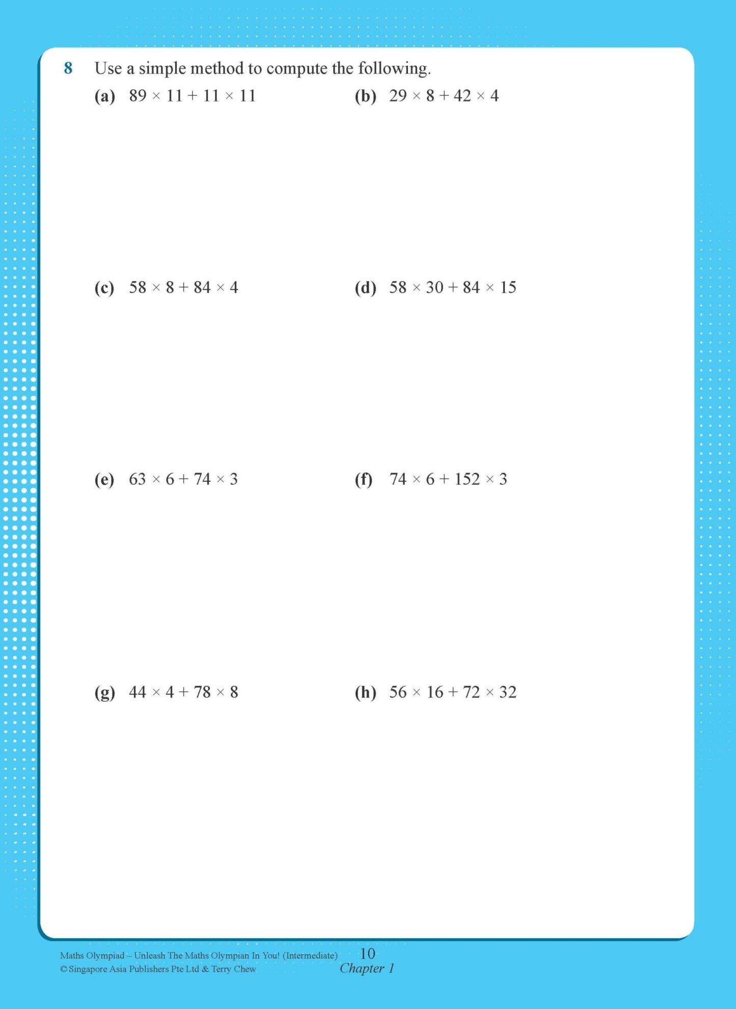 Maths Olympiad Intermediate