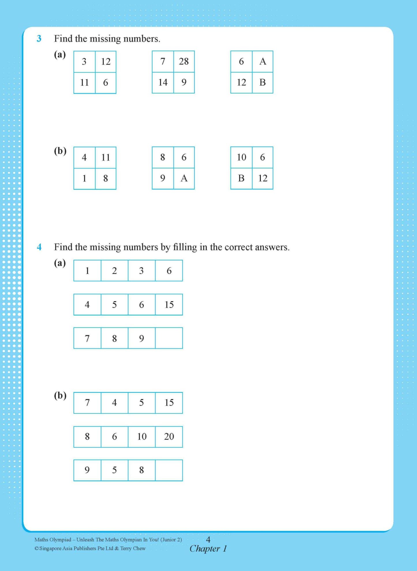 Maths Olympiad Junior 2