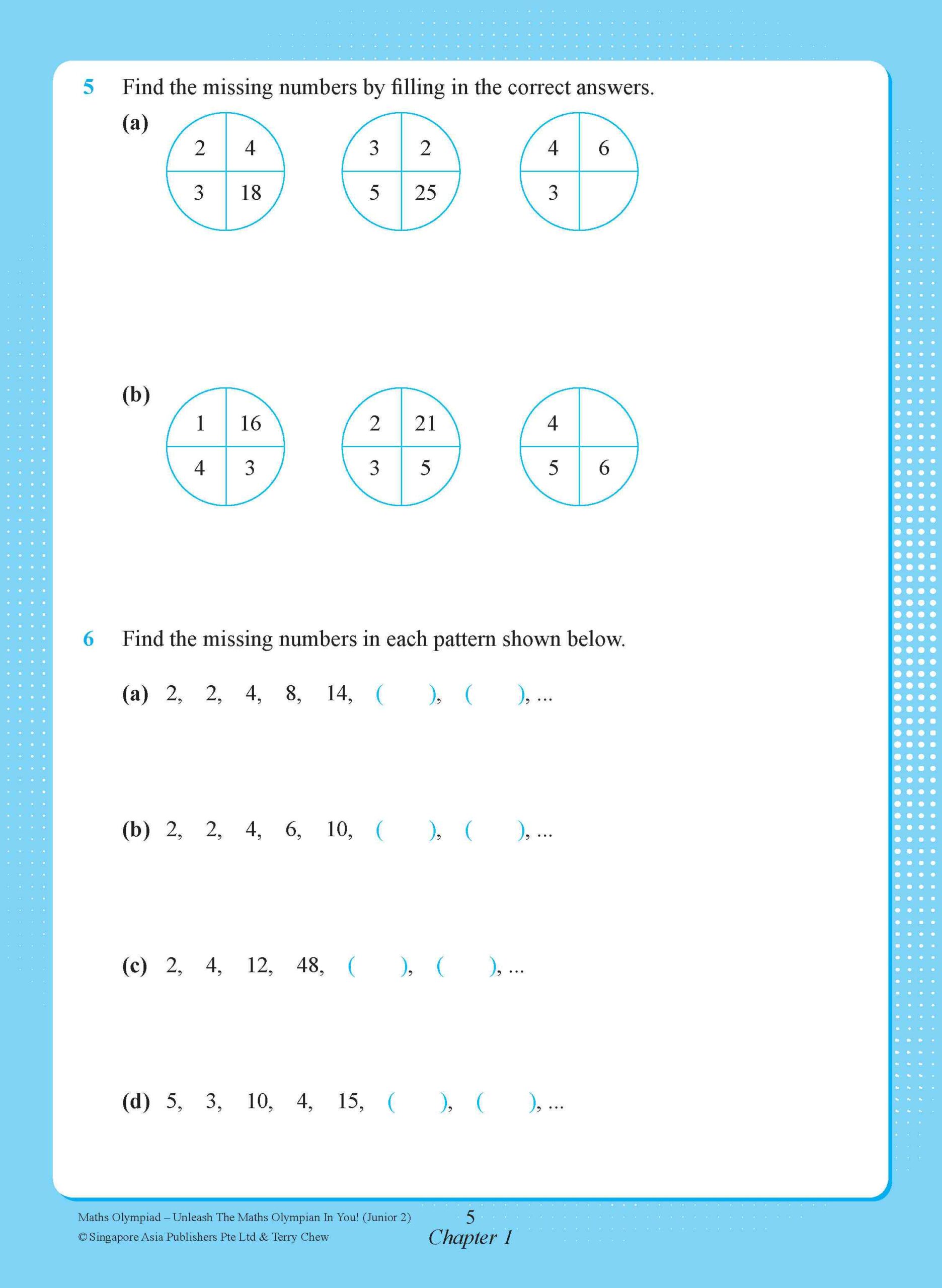 Maths Olympiad Junior 2