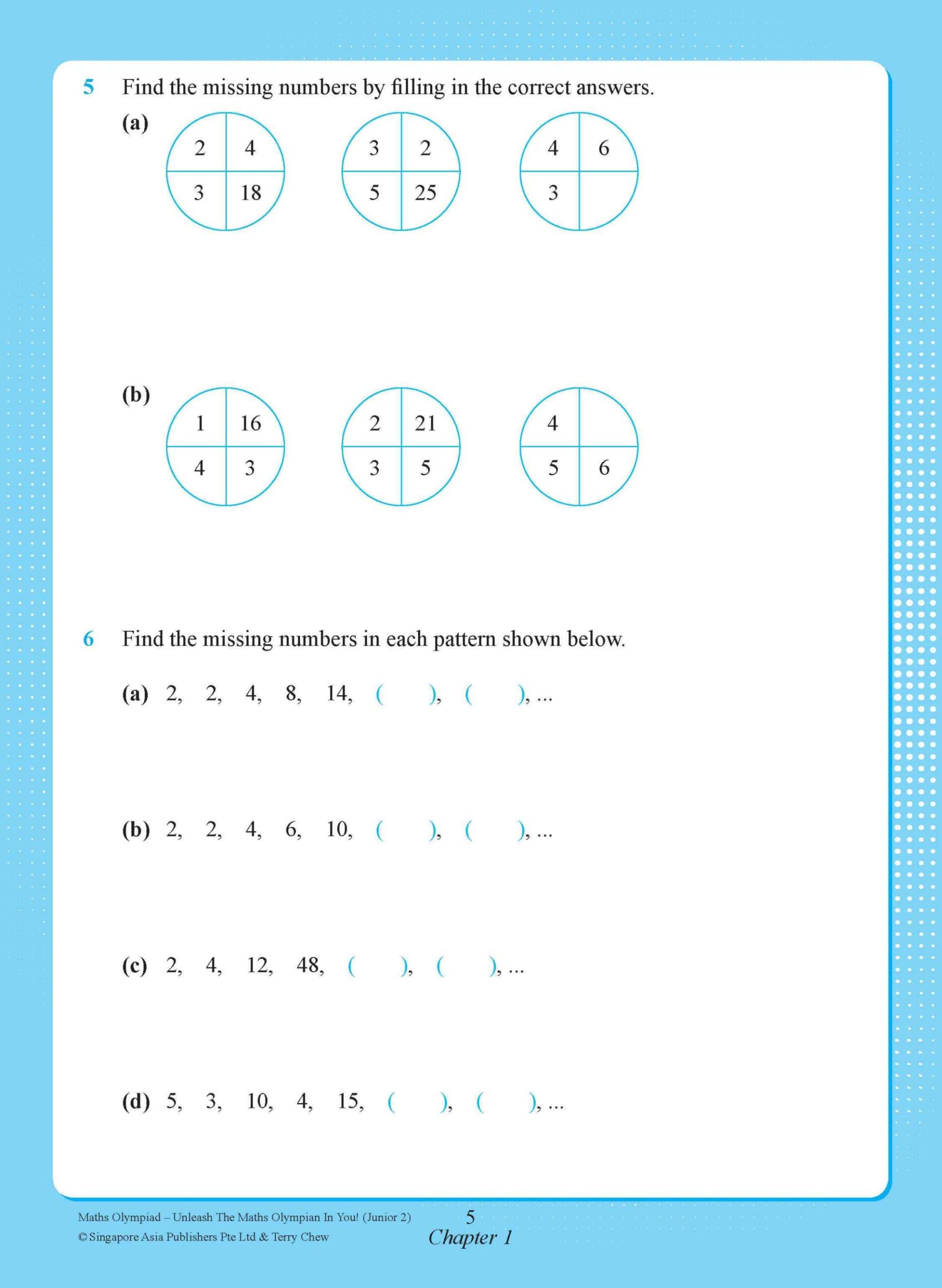 Maths Olympiad Junior 2