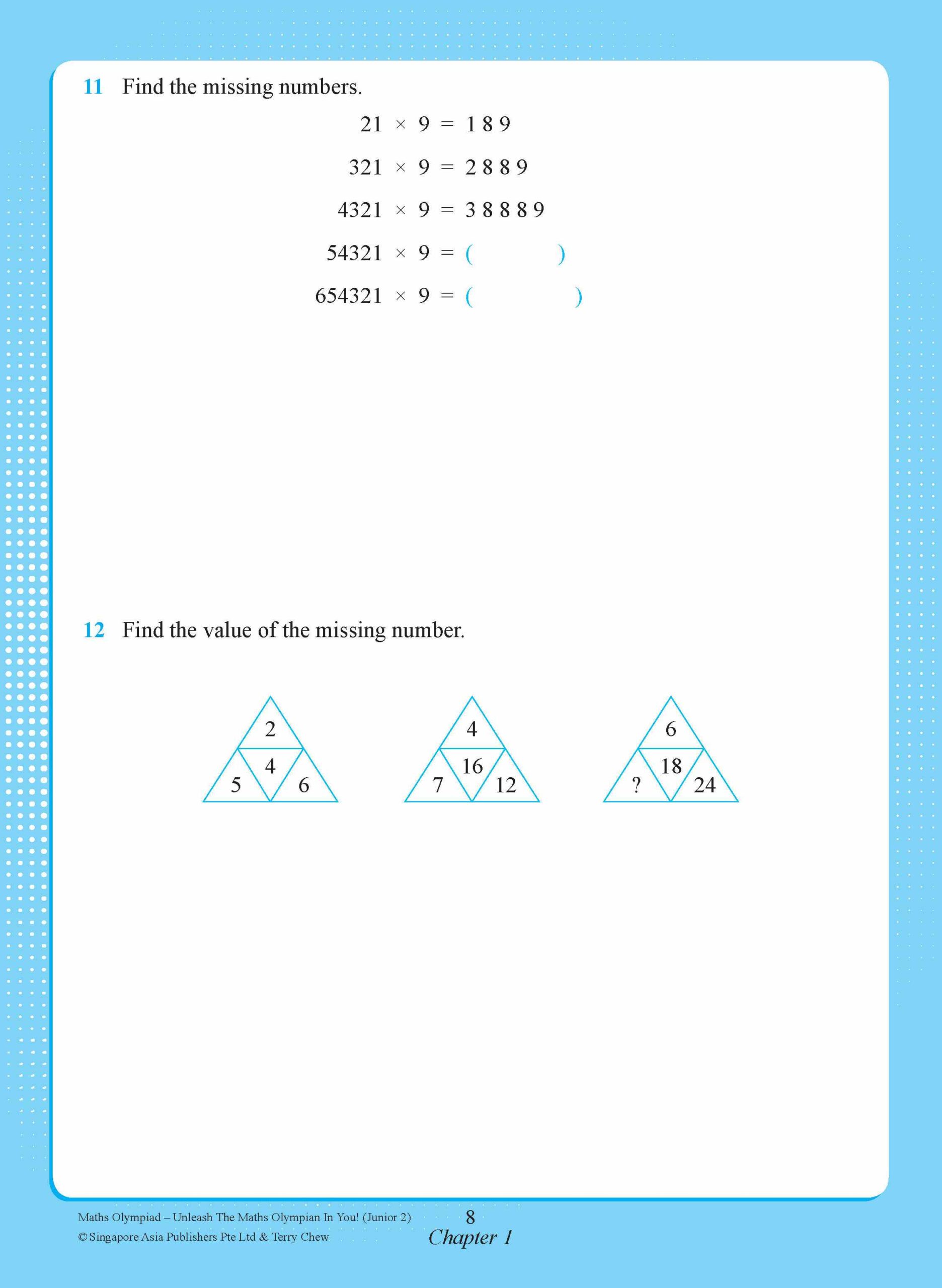 Maths Olympiad Junior 2