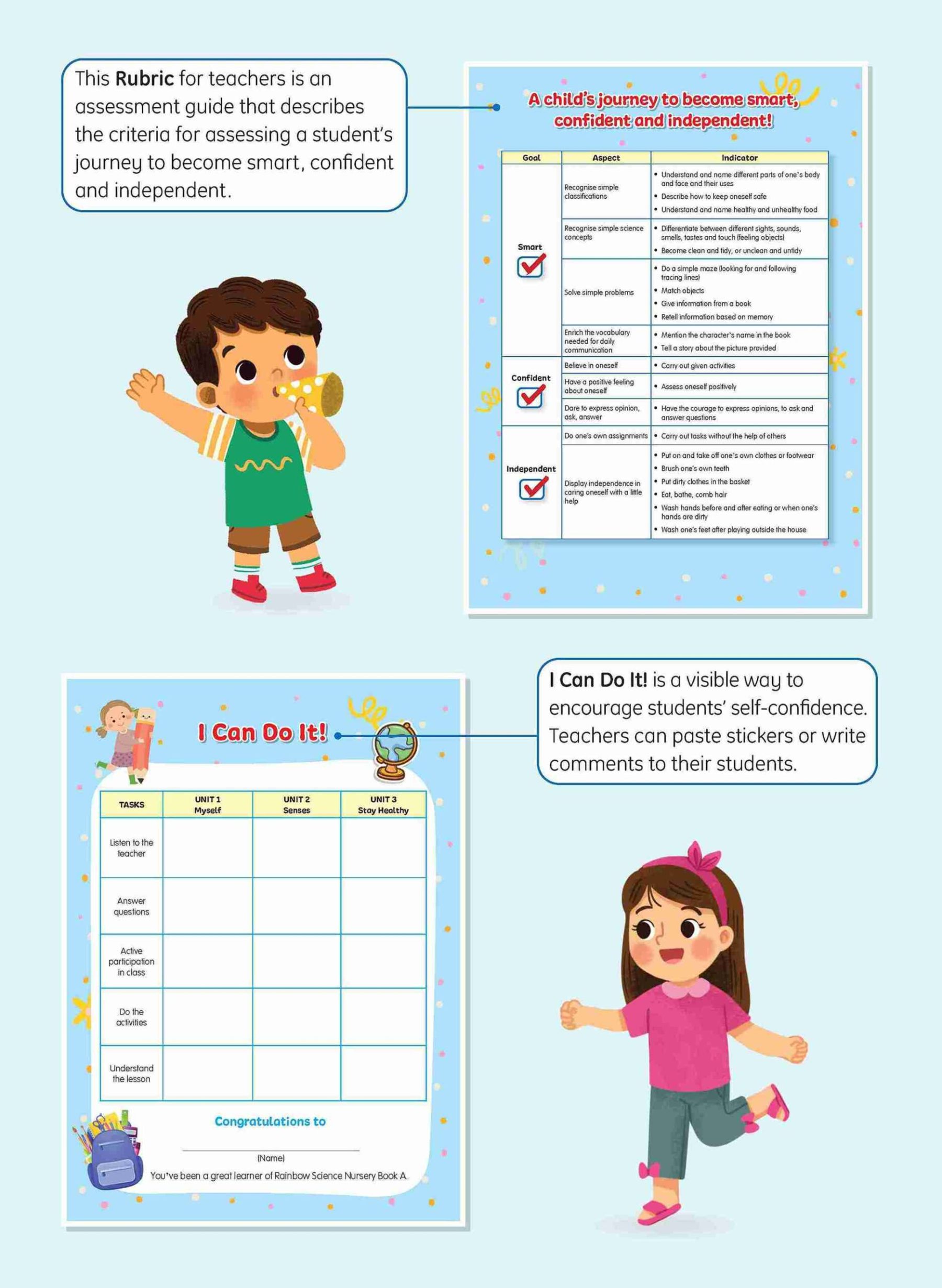 Rainbow Science Student Book Nursery A