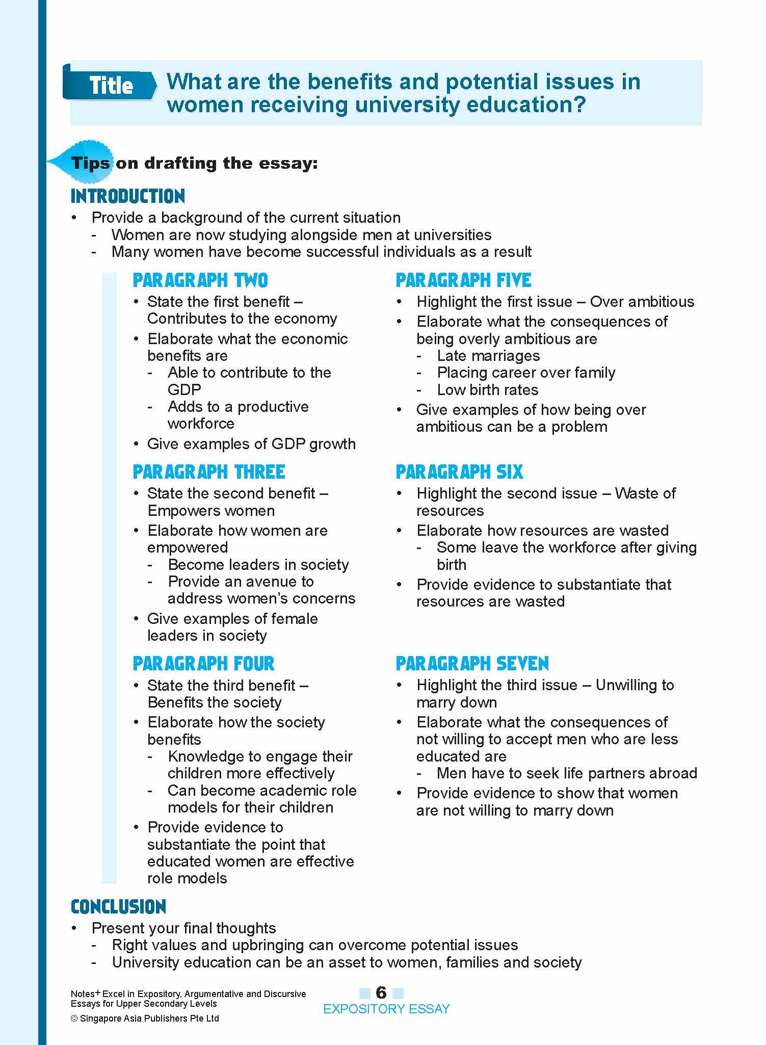 NOTES+ EXCEL IN EXPOSITORY, ARGUMENTATIVE AND DISCURSIVE ESSAYS For Upper Secondary Levels