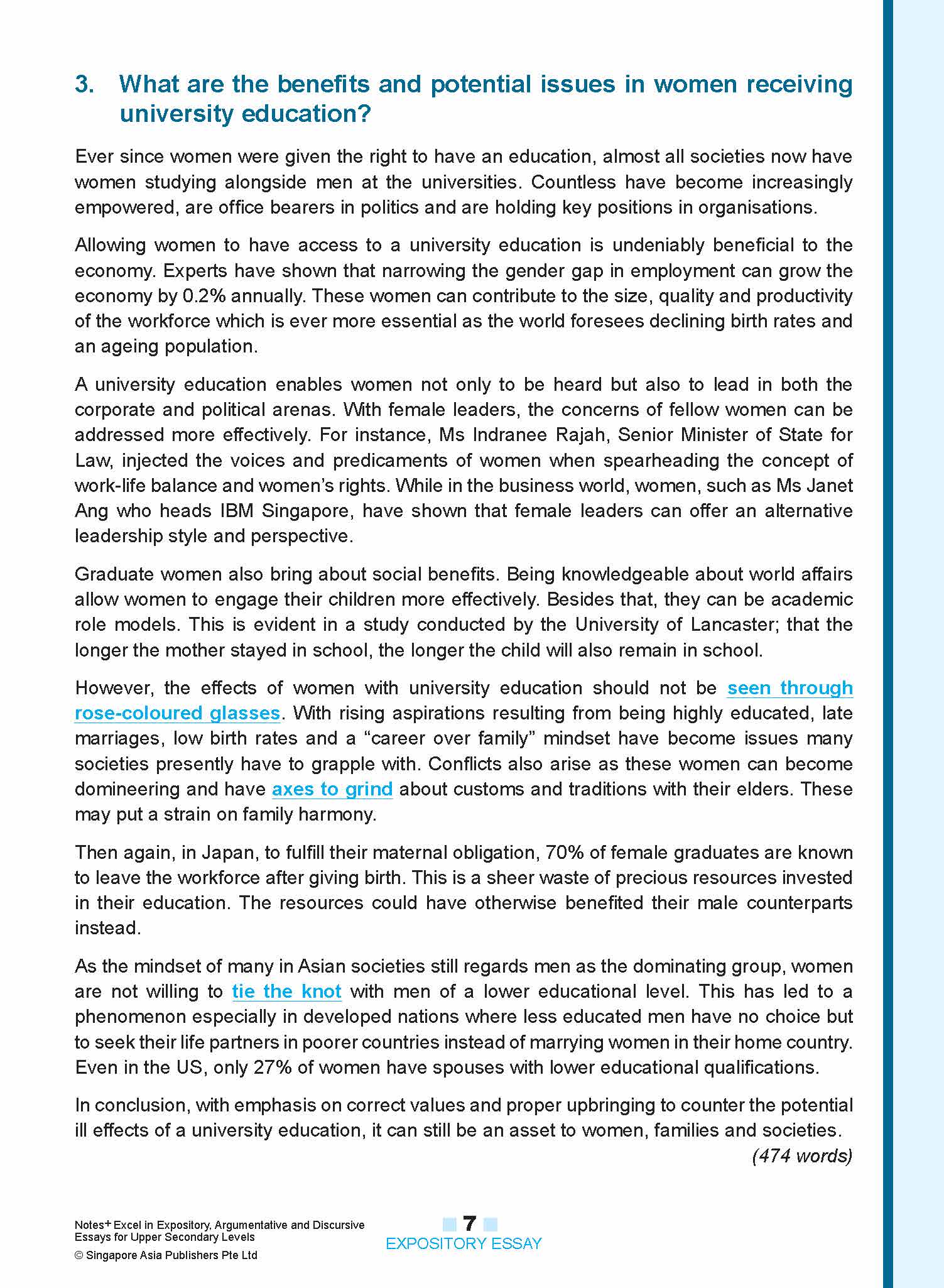 NOTES+ EXCEL IN EXPOSITORY, ARGUMENTATIVE AND DISCURSIVE ESSAYS For Upper Secondary Levels