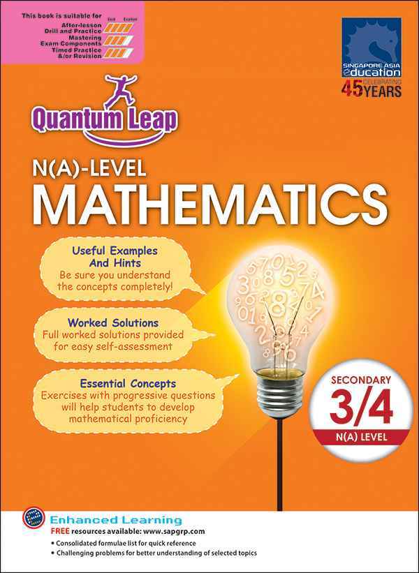 Quantum Leap N(A)-LEVEL MATHEMATICS SECONDARY 3/4