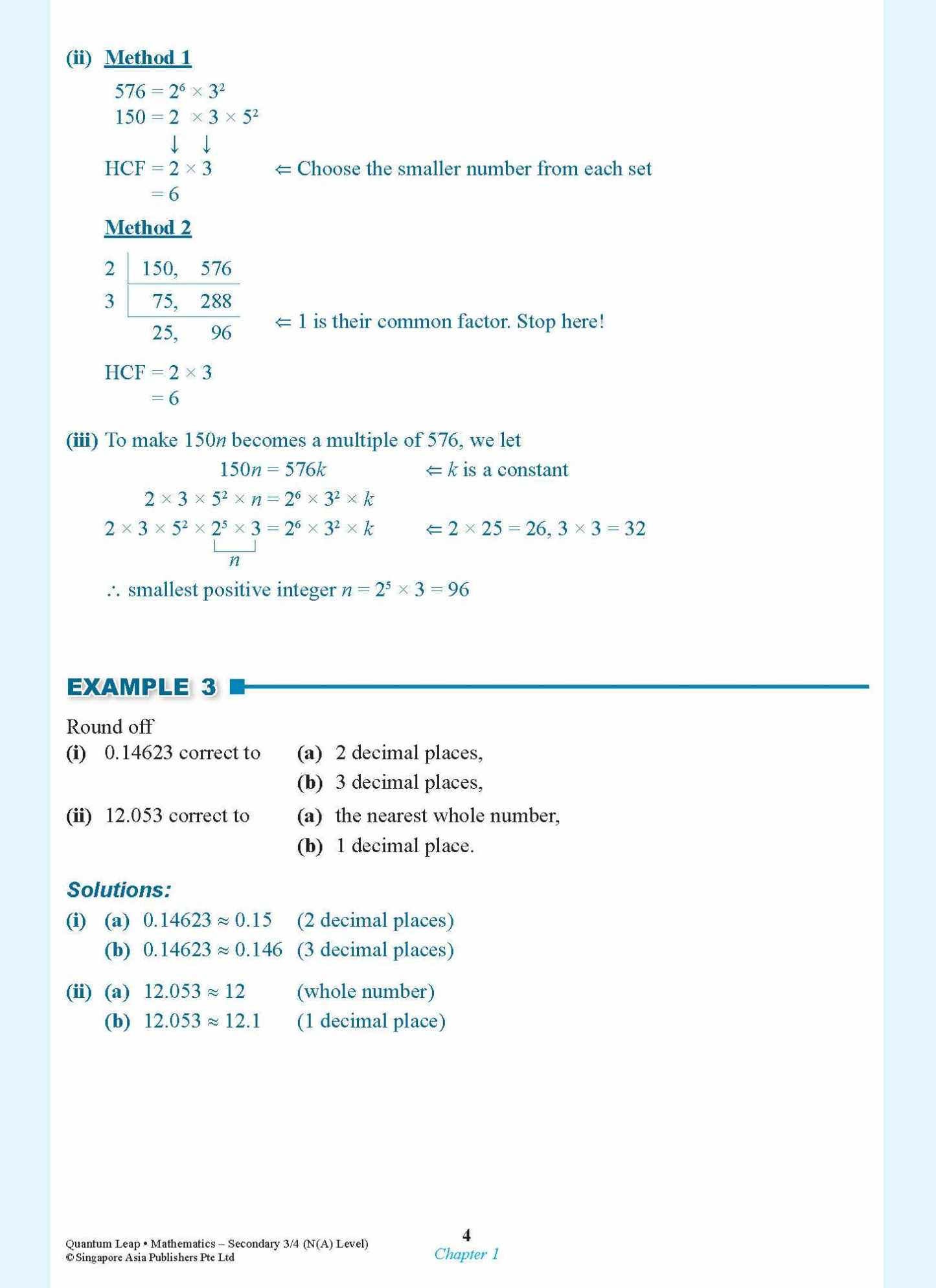 Quantum Leap N(A)-LEVEL MATHEMATICS SECONDARY 3/4
